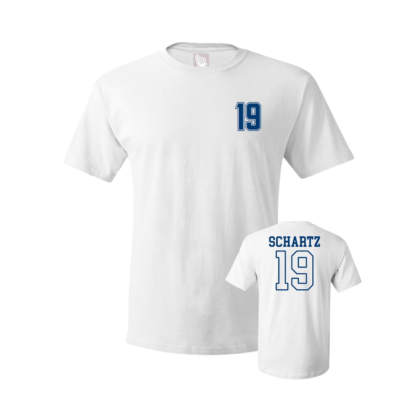 Tee — Chest Back in White