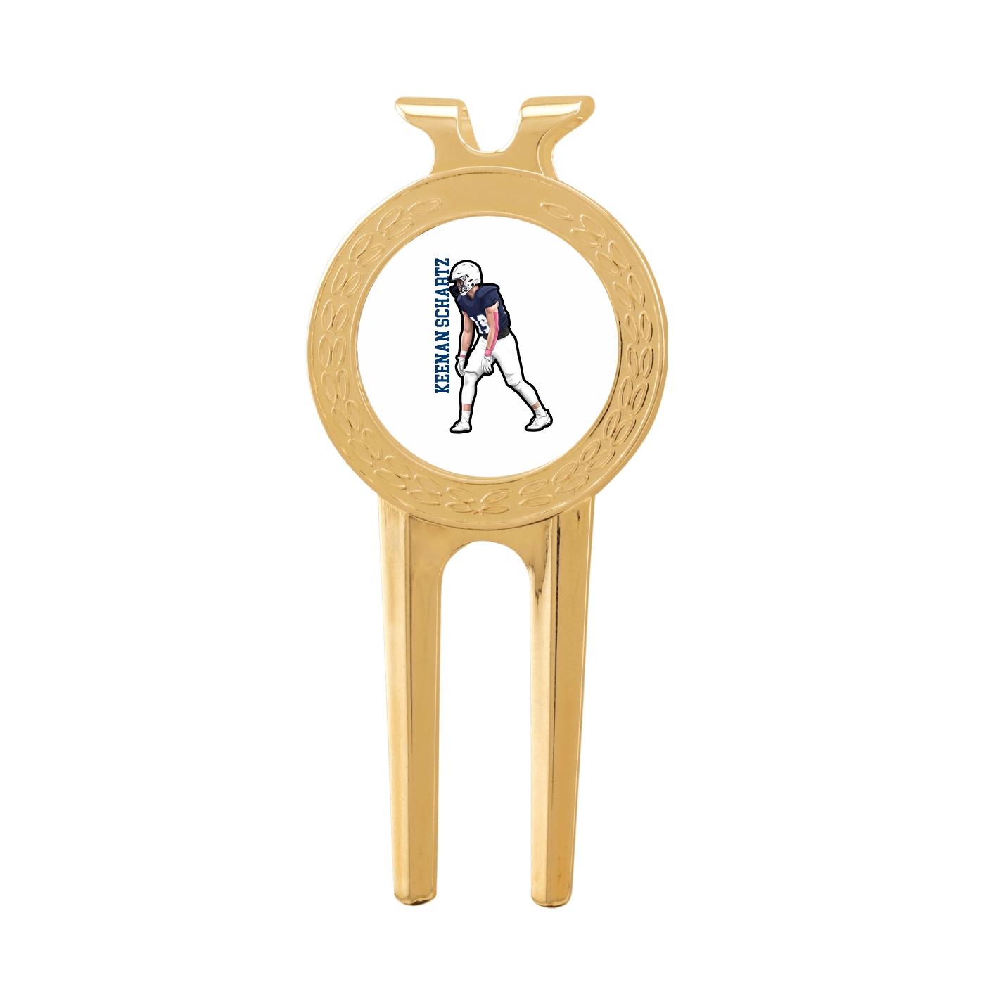 Divot Tool with Ball Marker — Name Vertical in Classic
