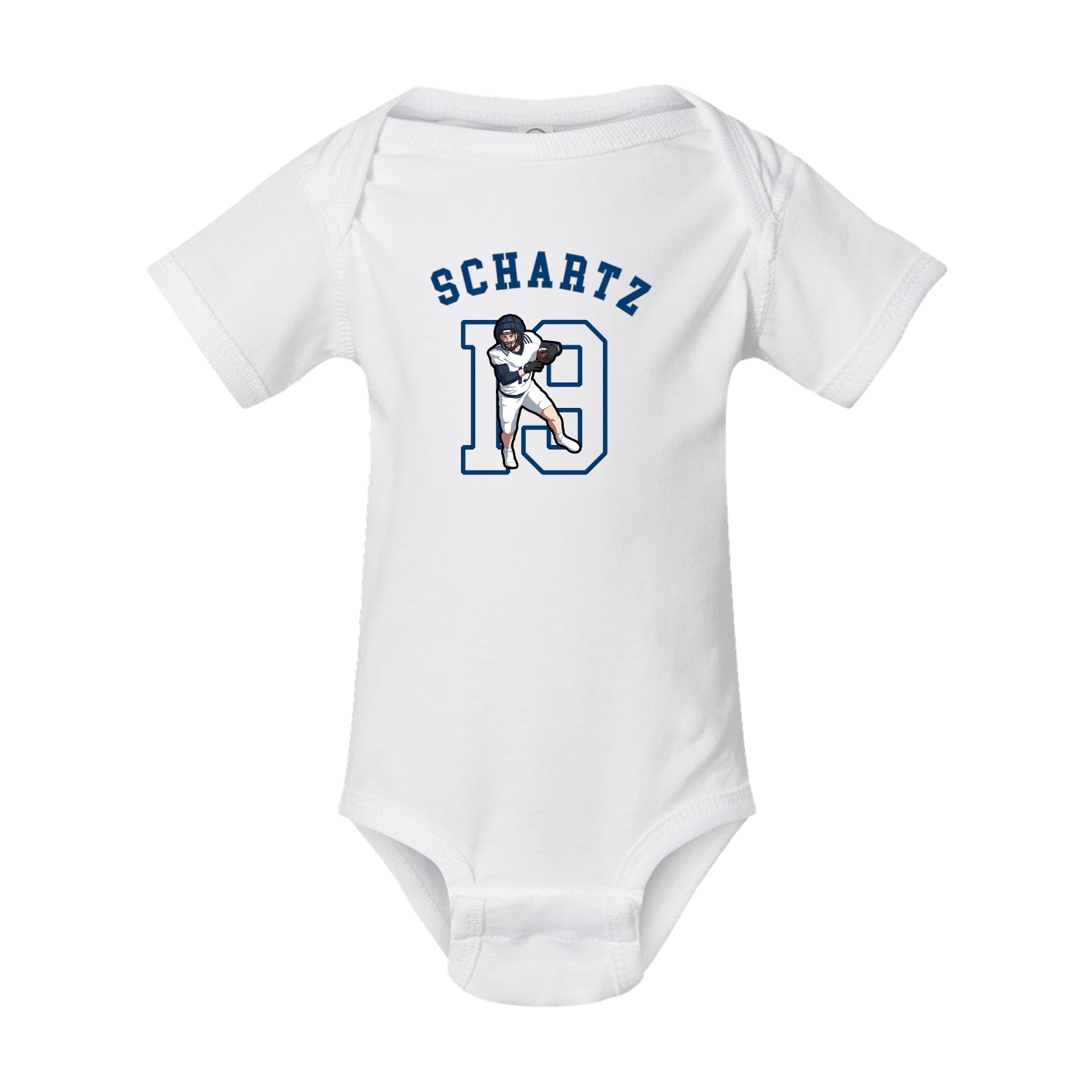 Baby Onesie — Shirsey Arch in White