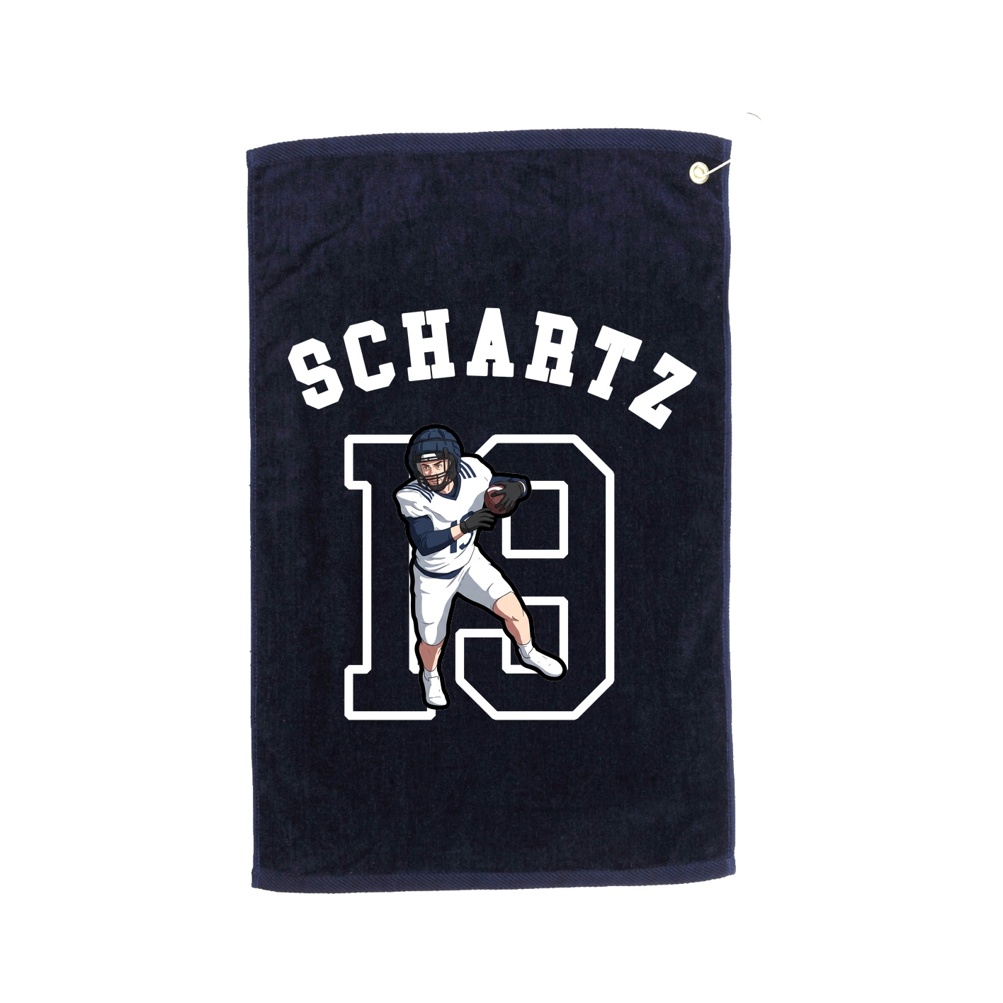 Golf Towel — Shirsey Arch in Navy