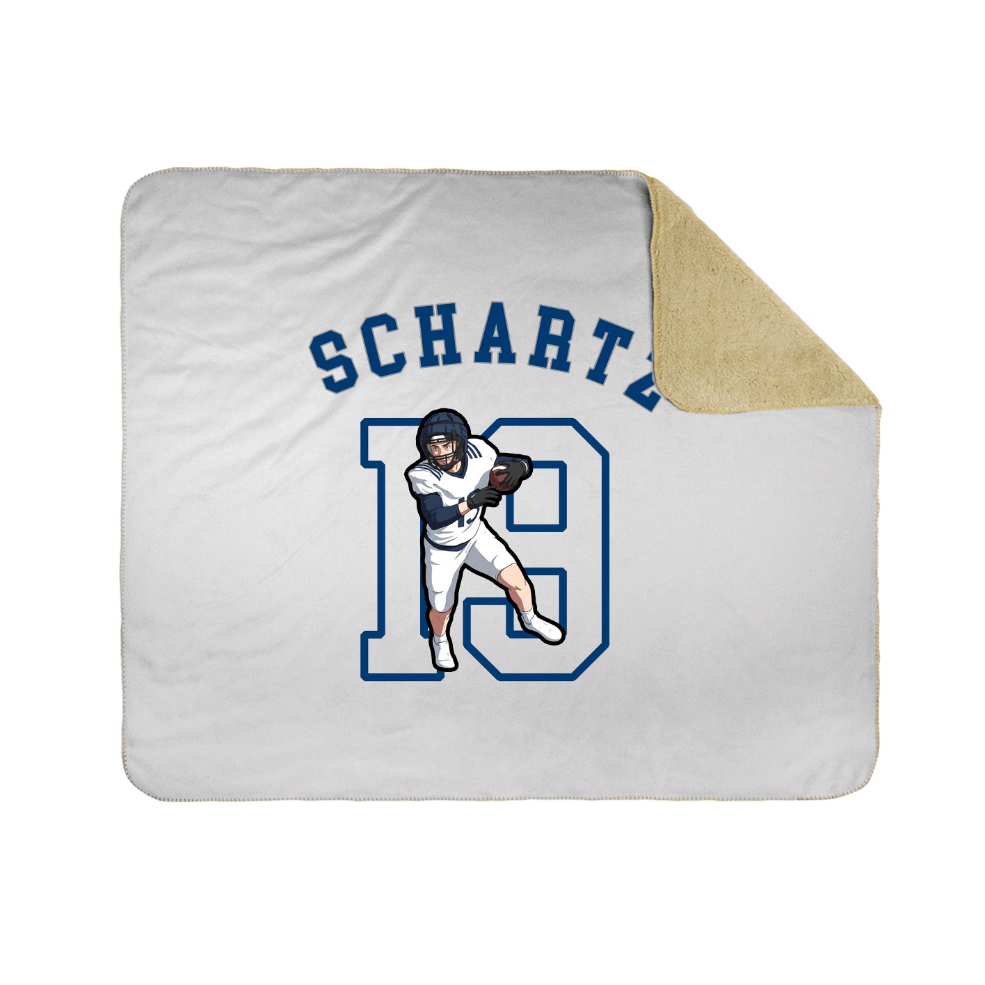 Throw Blanket — Shirsey Arch in White