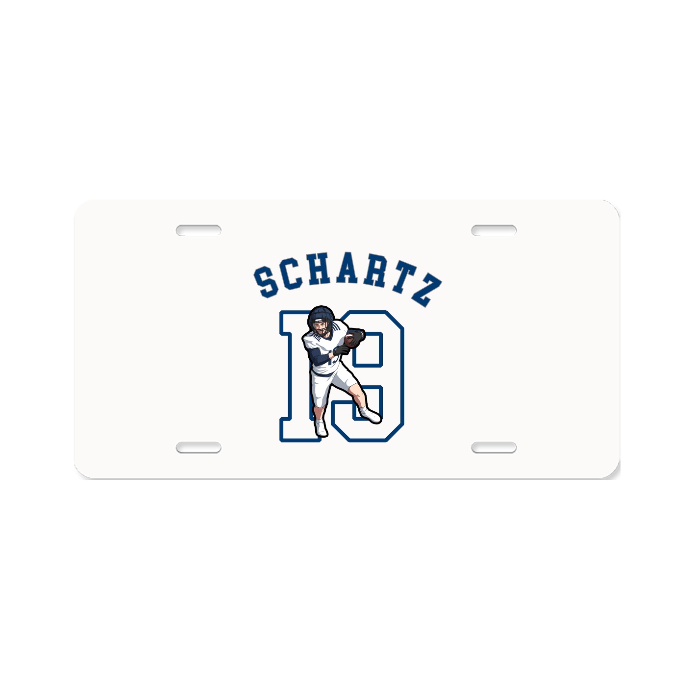 License Plate — Shirsey Arch in Classic