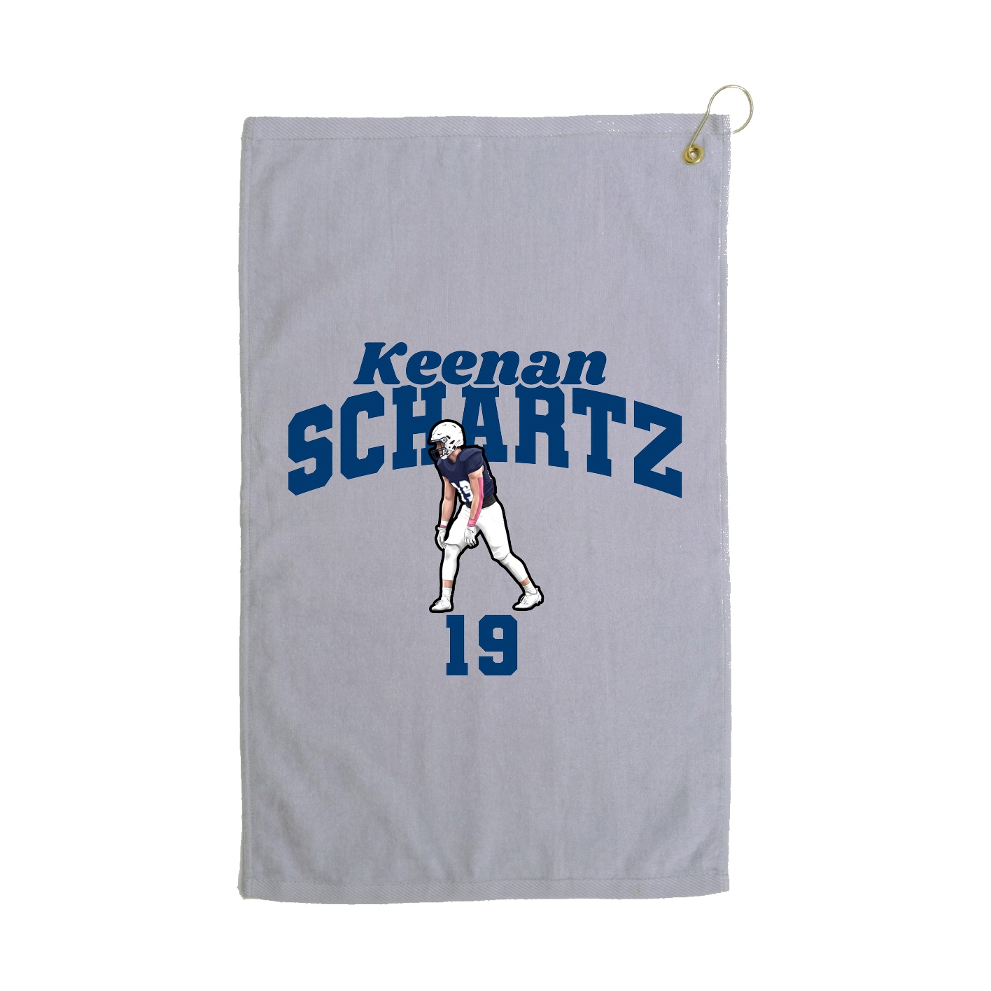 Golf Towel — Signature Arch in Grey