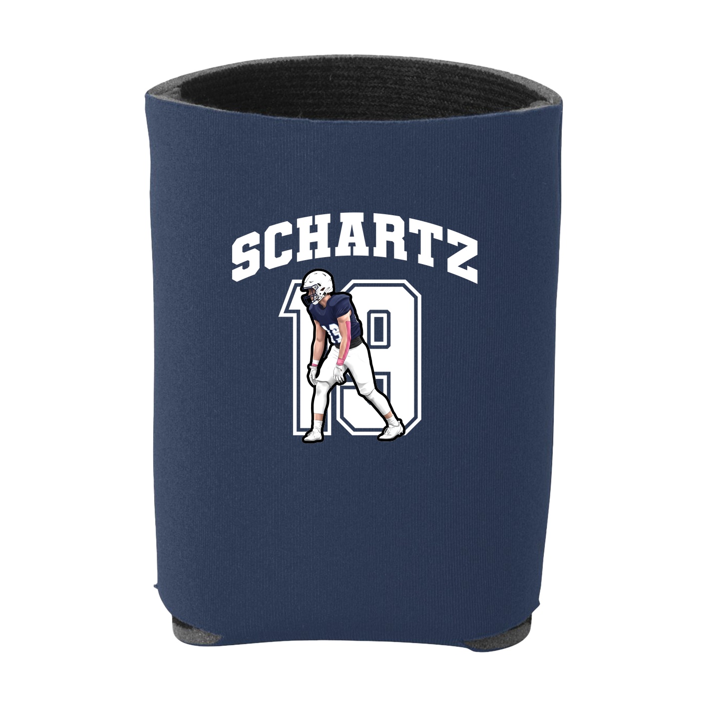 Can Holder — Number in Navy