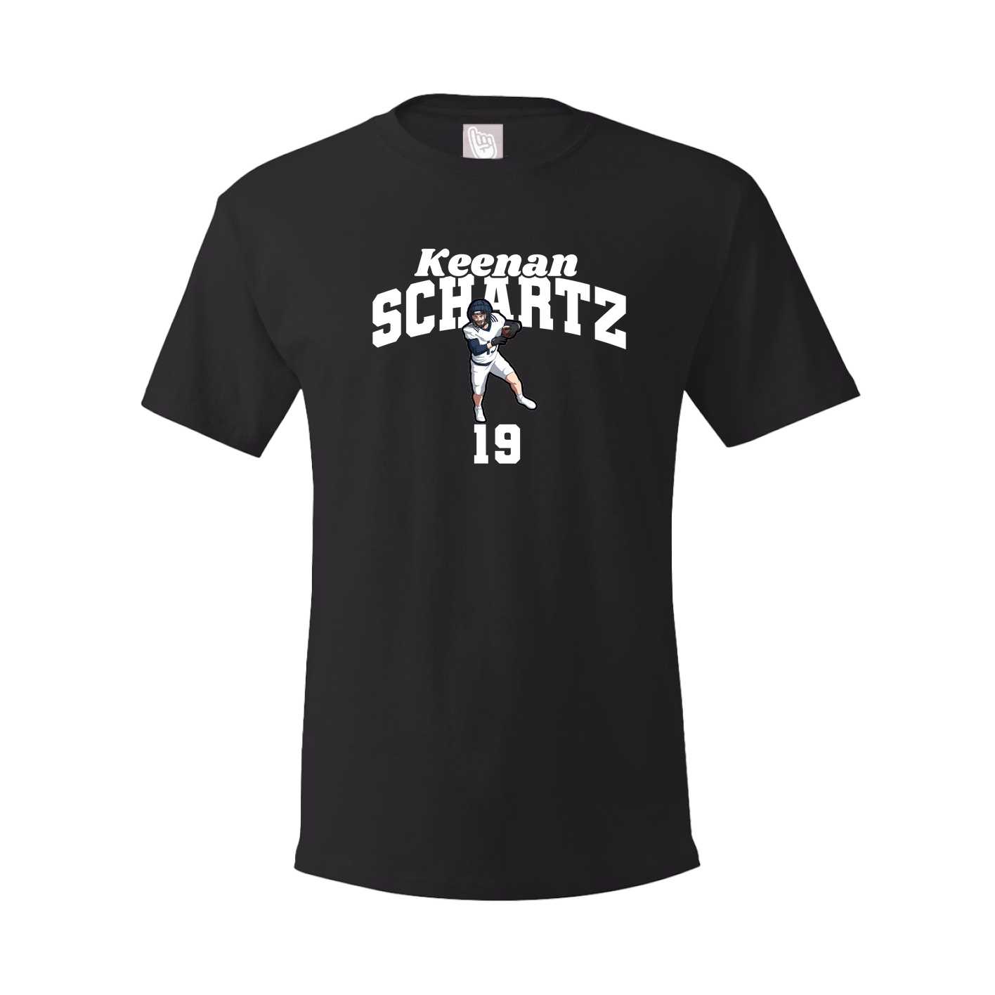 Youth Tee — Signature Arch in Black