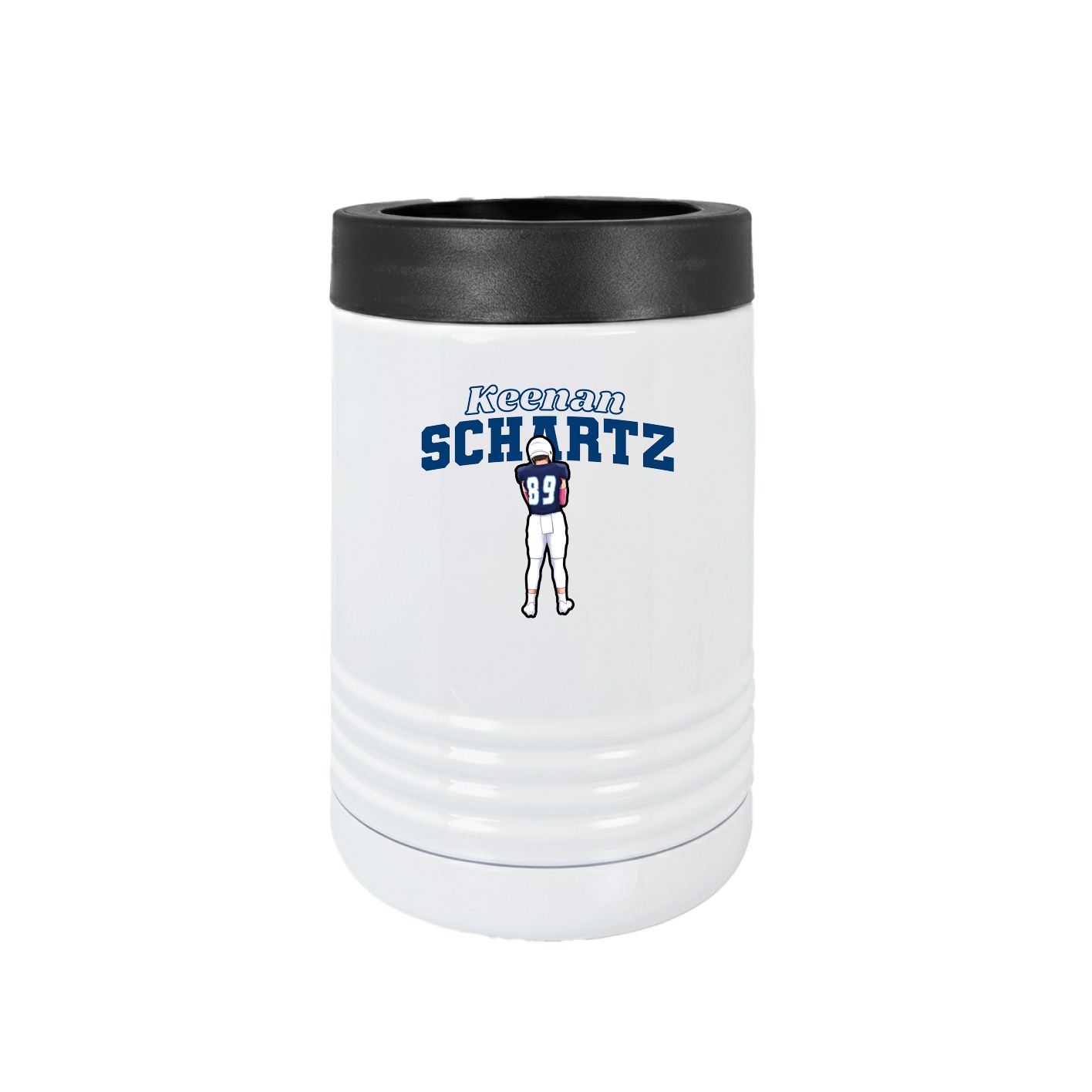 Beverage Holder — Name Arch in White