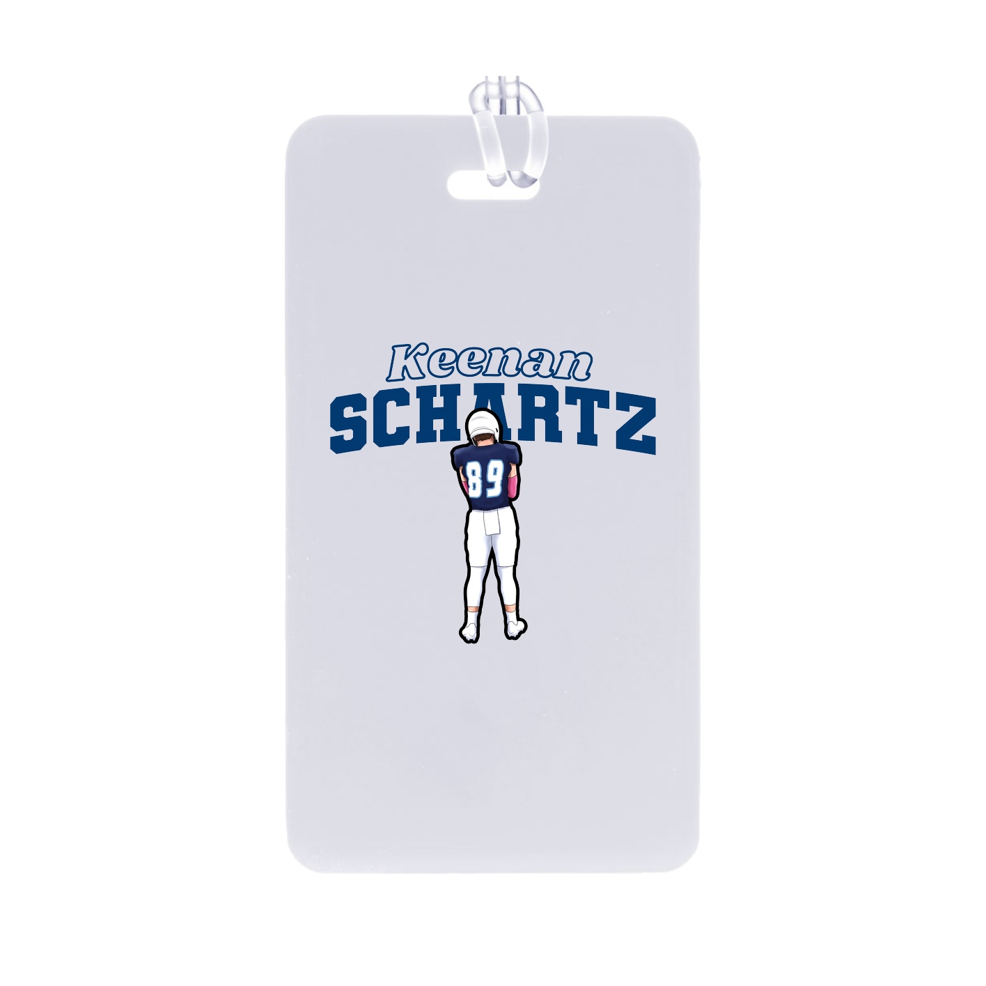 Bag Tag — Name Arch in Classic