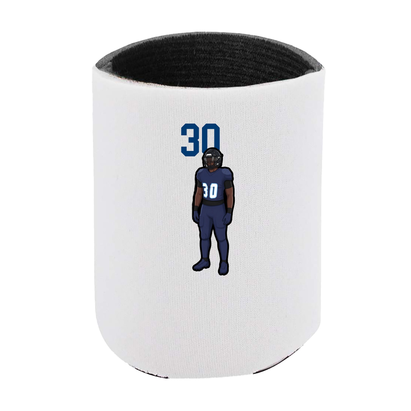 Can Holder — Number Top in White