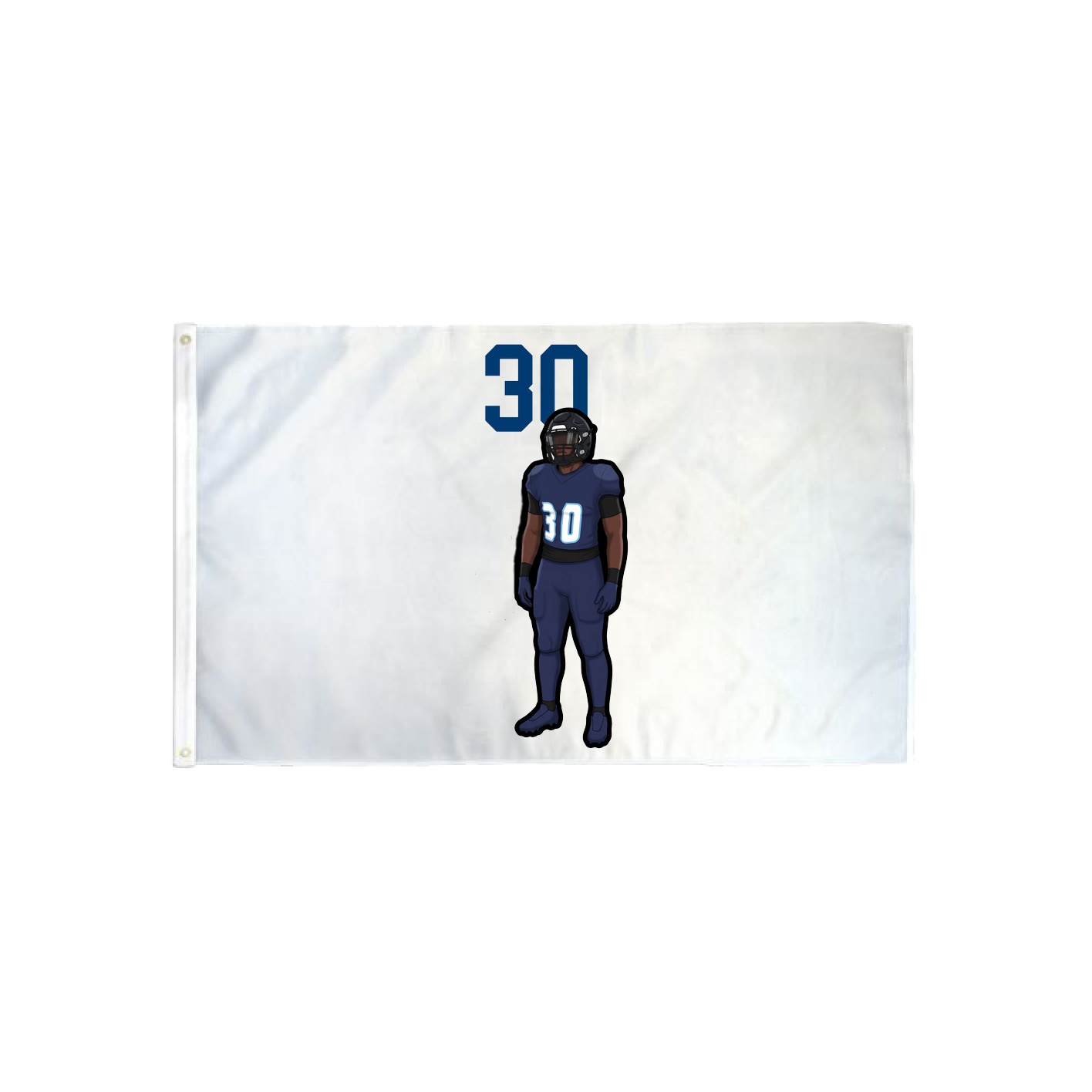 3x5 Flag — Number Top in Classic