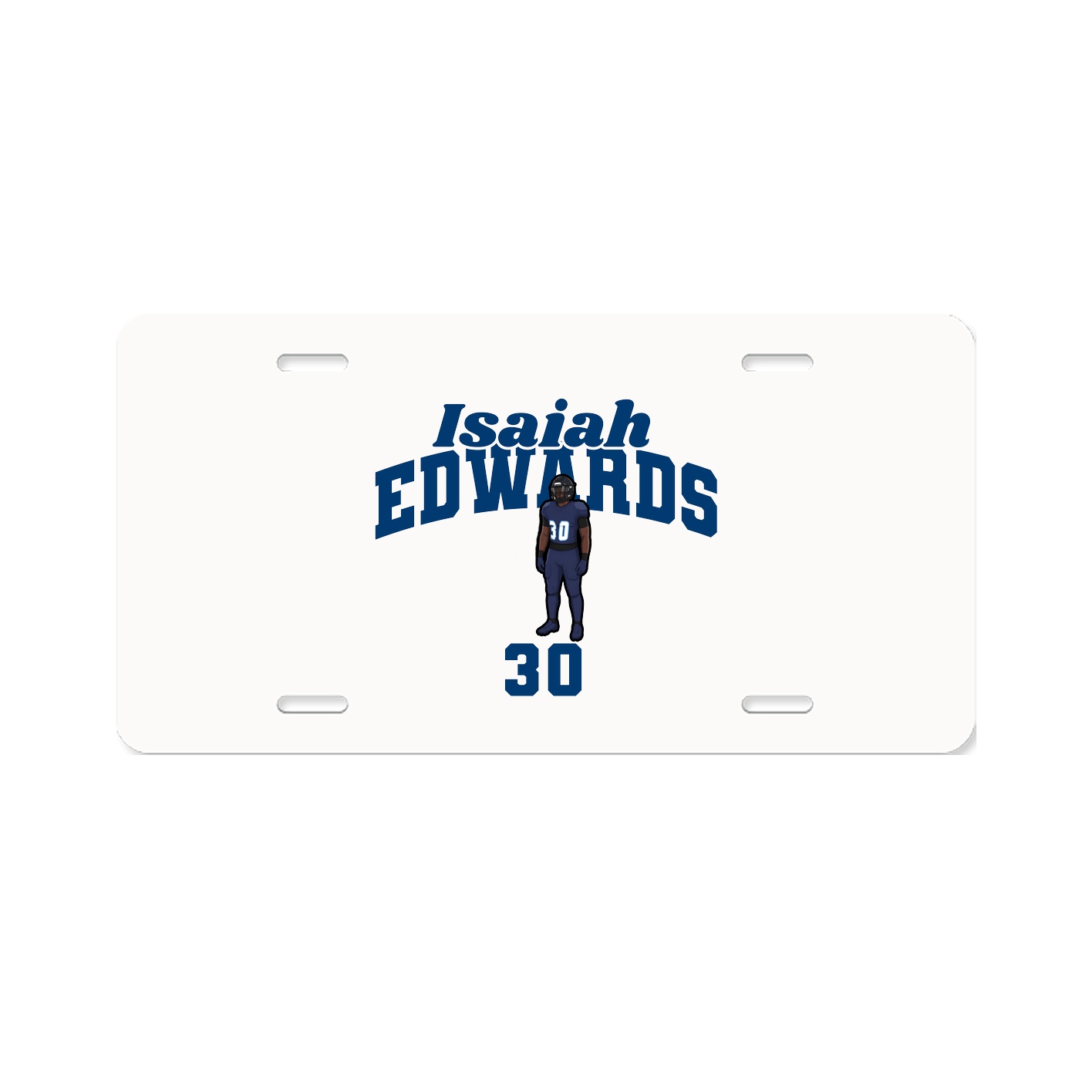 License Plate — Signature Arch in Classic