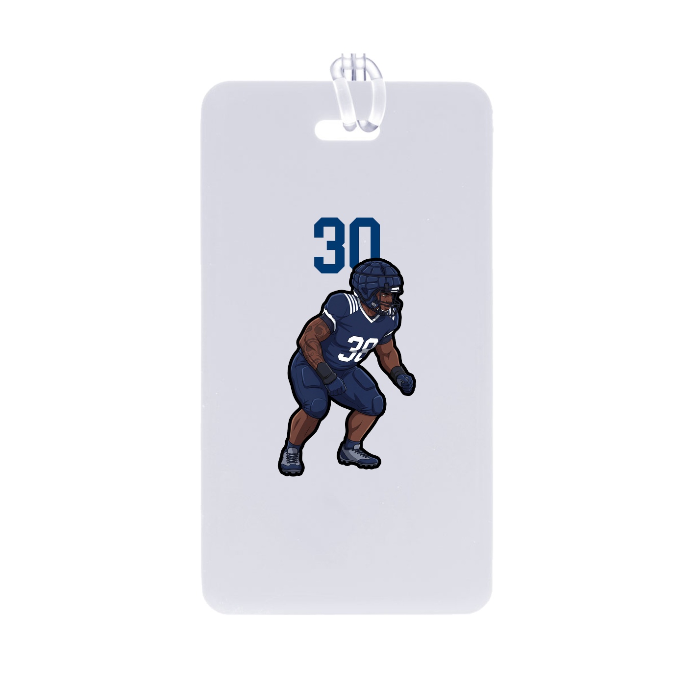 Bag Tag — Number Top in Classic