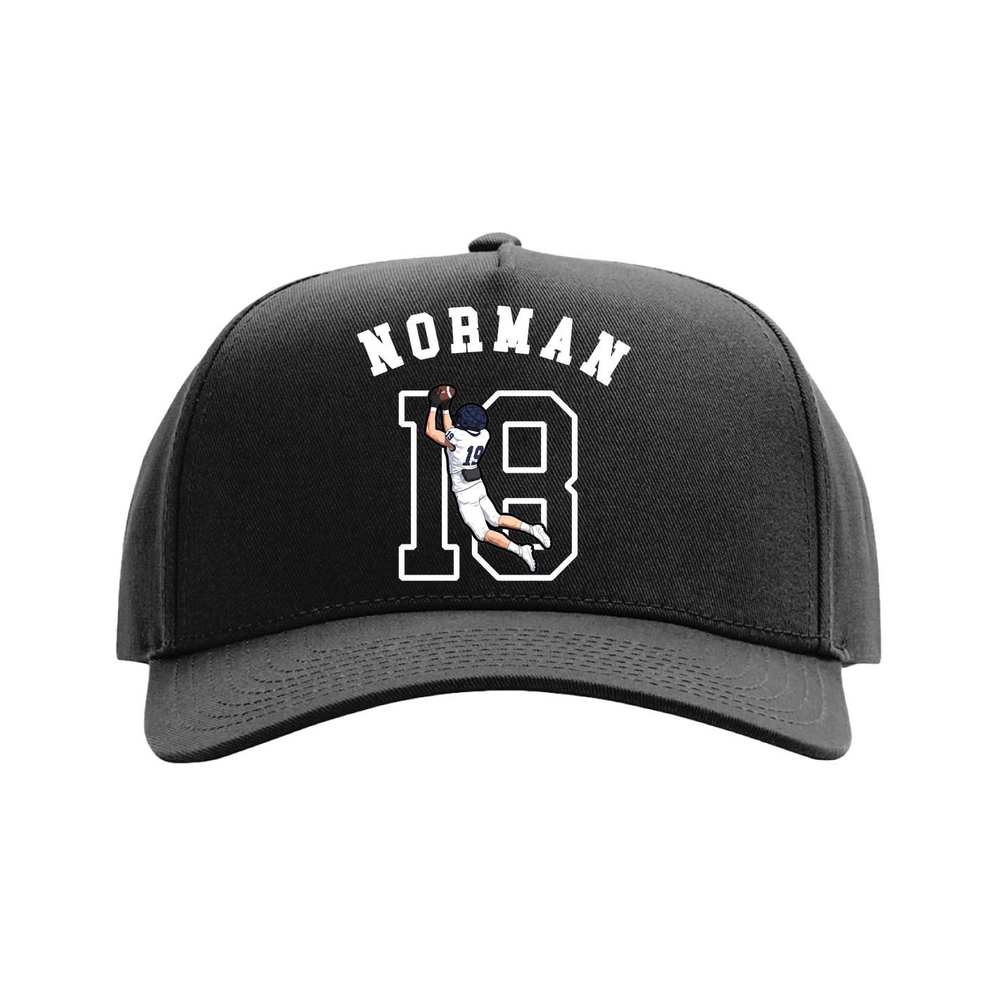 Full Fabric Five-Panel Champ Cap