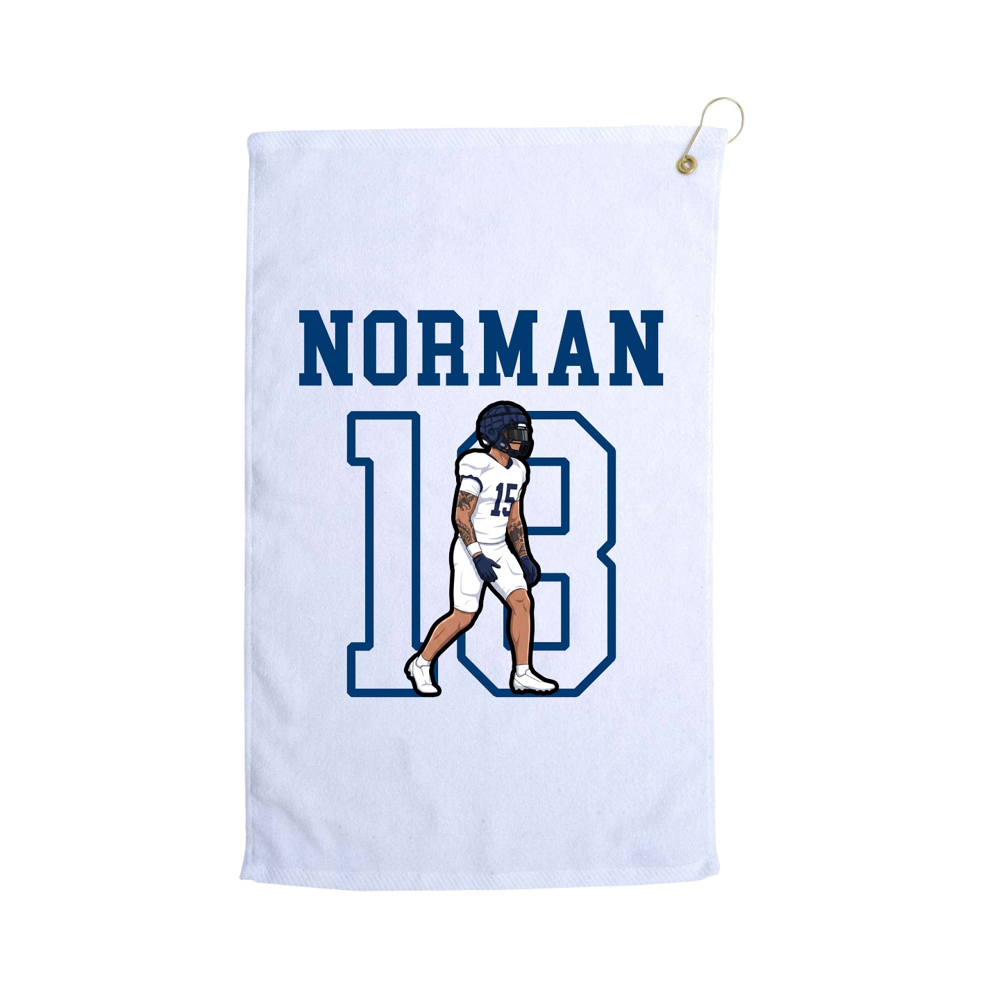 Golf Towel — Shirsey in White