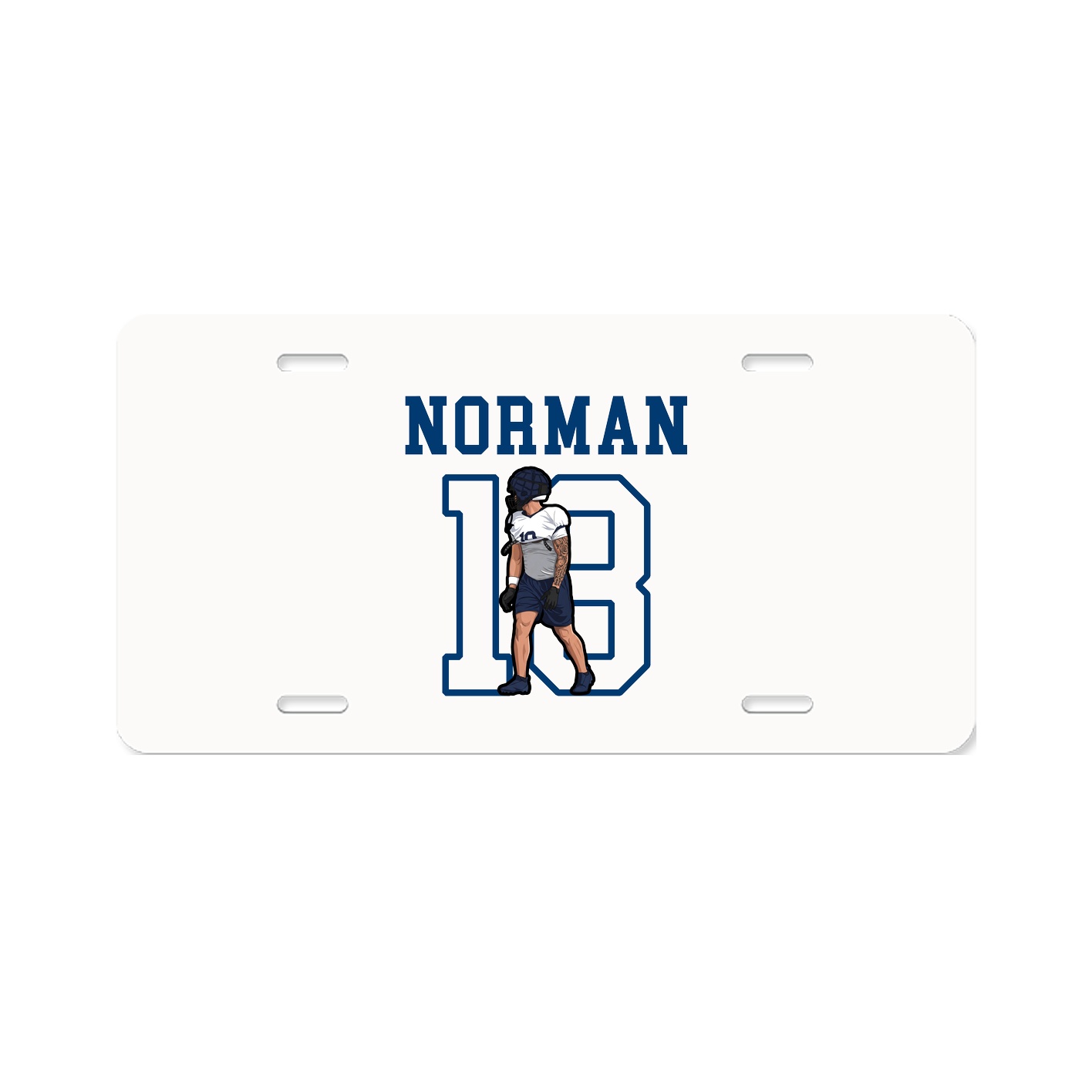 License Plate — Shirsey in Classic