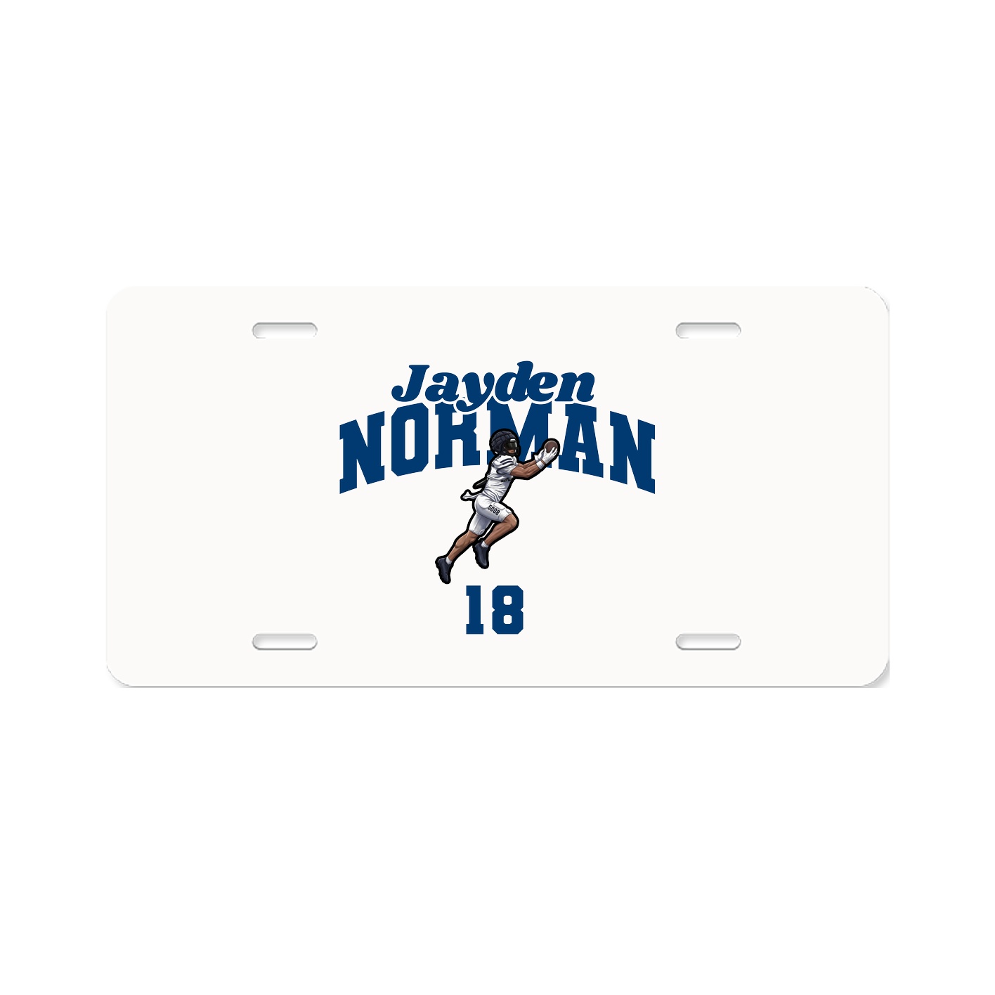 License Plate — Signature Arch in Classic