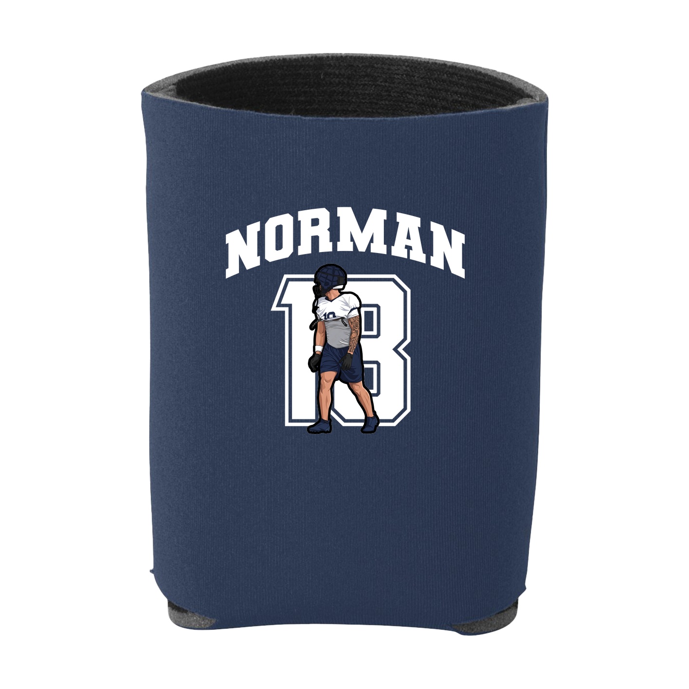 Can Holder — Number in Navy