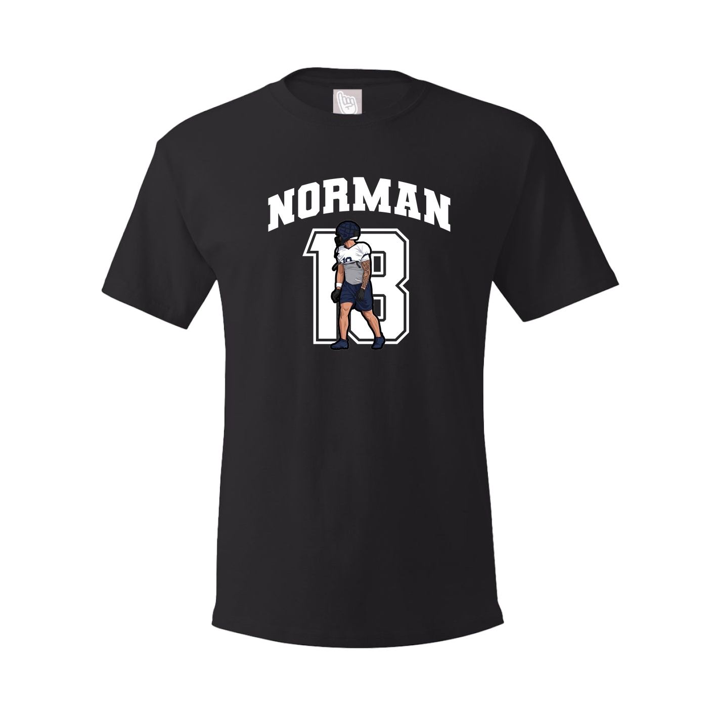 Tee — Number in Black