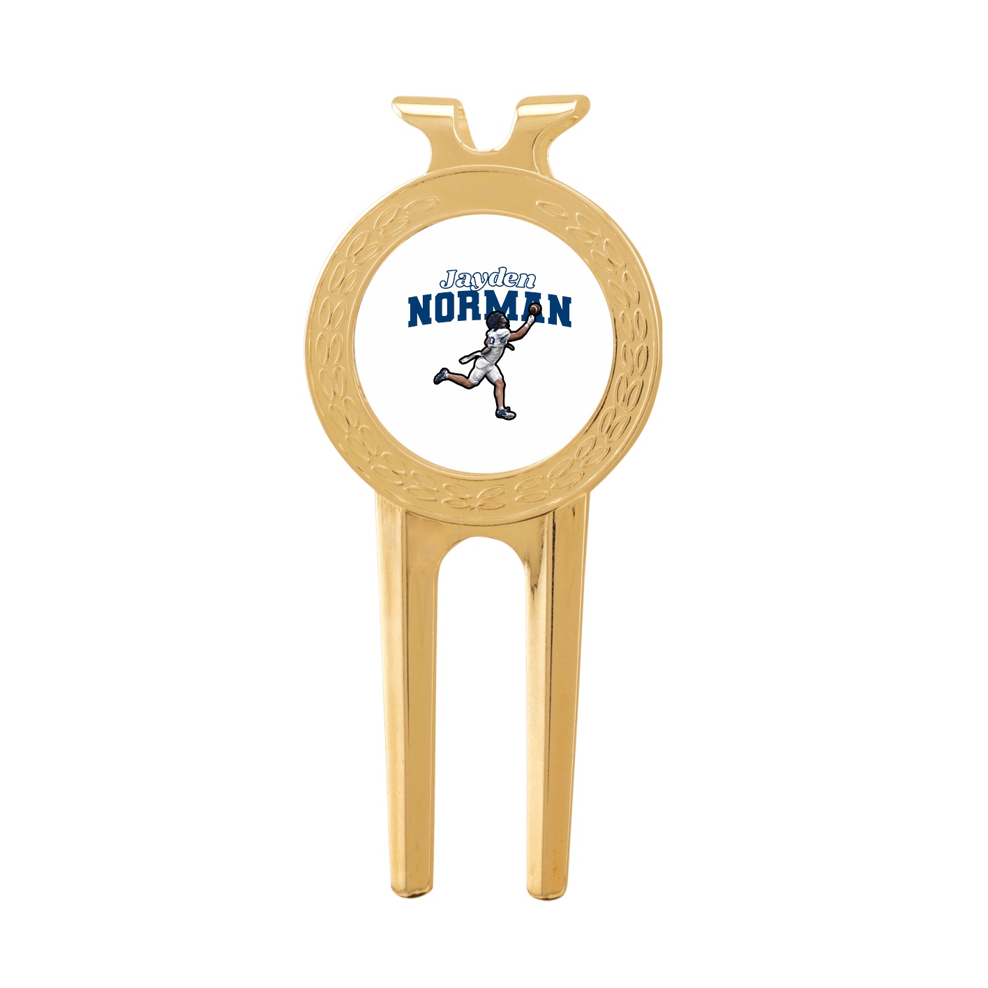 Divot Tool with Ball Marker — Name Arch in Classic