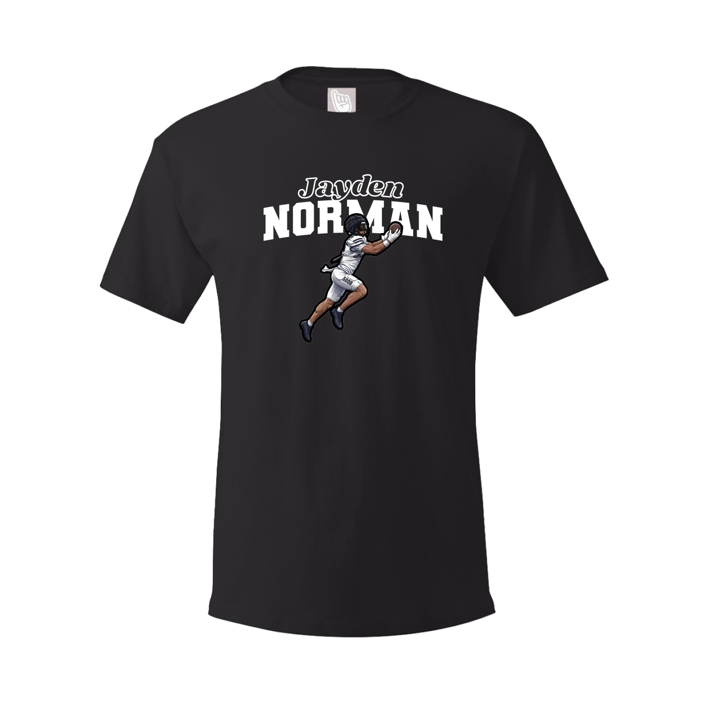 Tee — Name Arch in Black