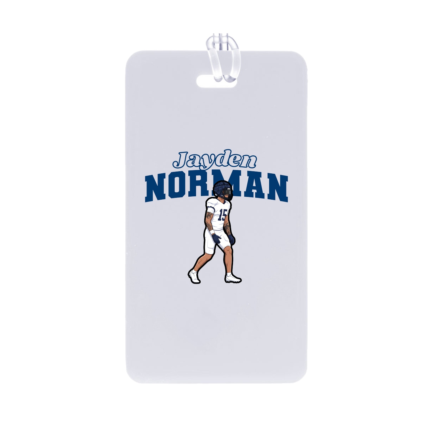 Bag Tag — Name Arch in Classic