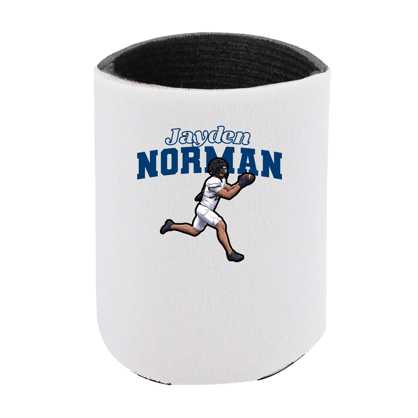 Can Holder — Name Arch in White