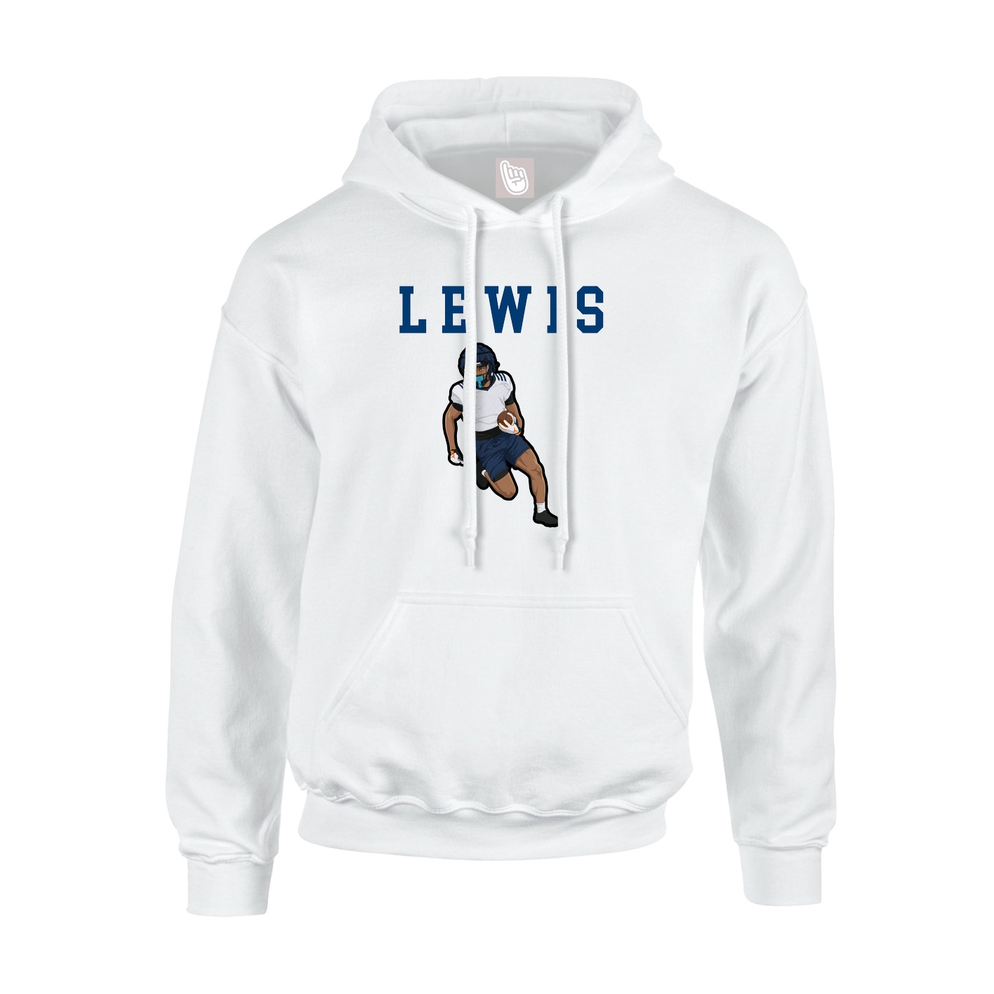 Hoodie — Shirsey in White