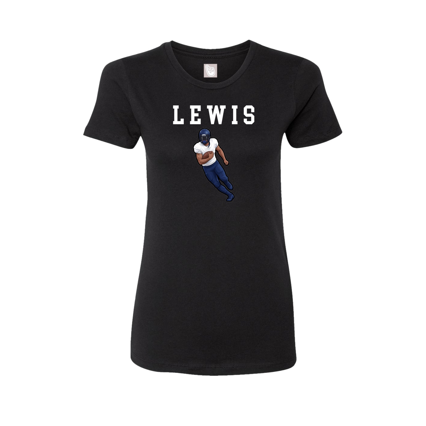 Fitted Women's Tee — Shirsey in Black