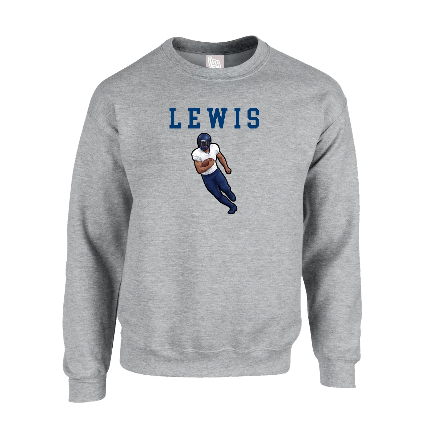 Fleece Crew — Shirsey in Grey