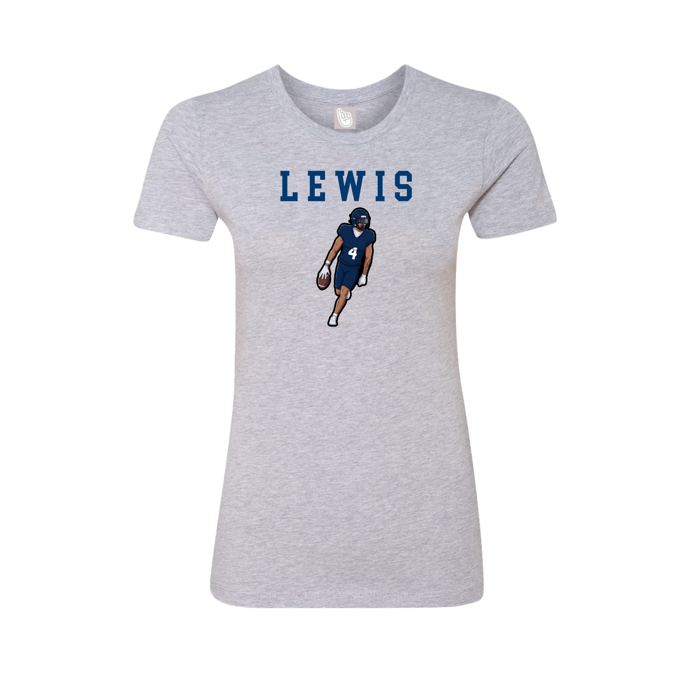 Fitted Women's Tee — Shirsey in Grey