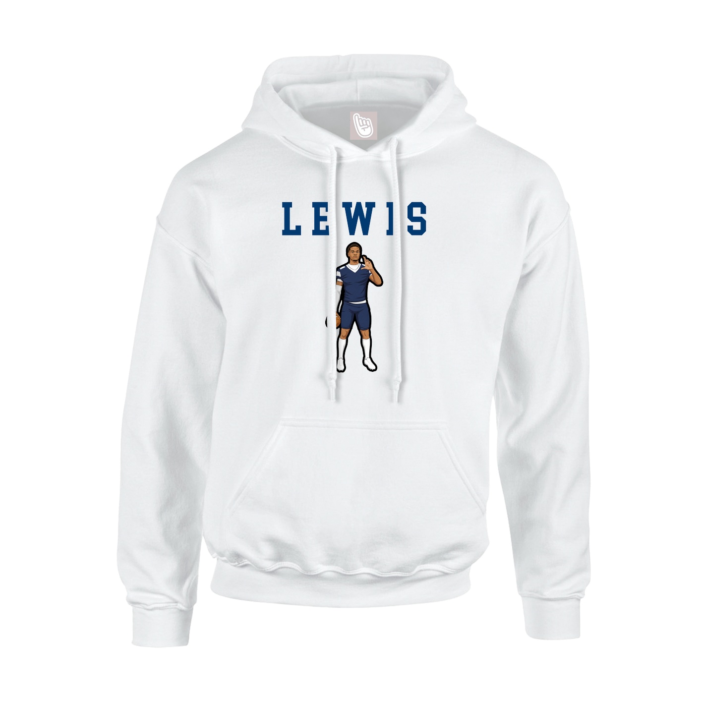 Hoodie — Shirsey in White