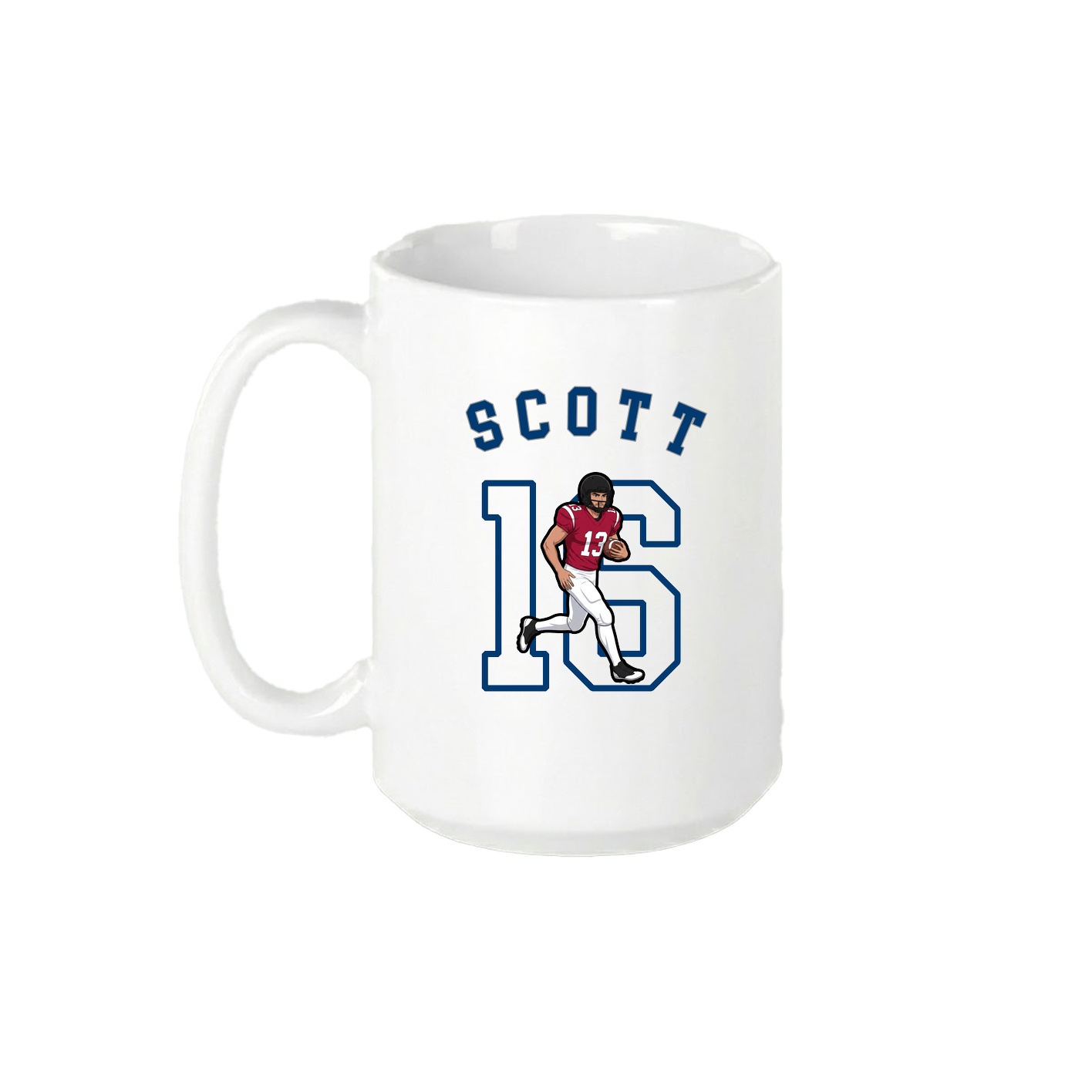 15oz Coffee Mug — Shirsey Arch in White