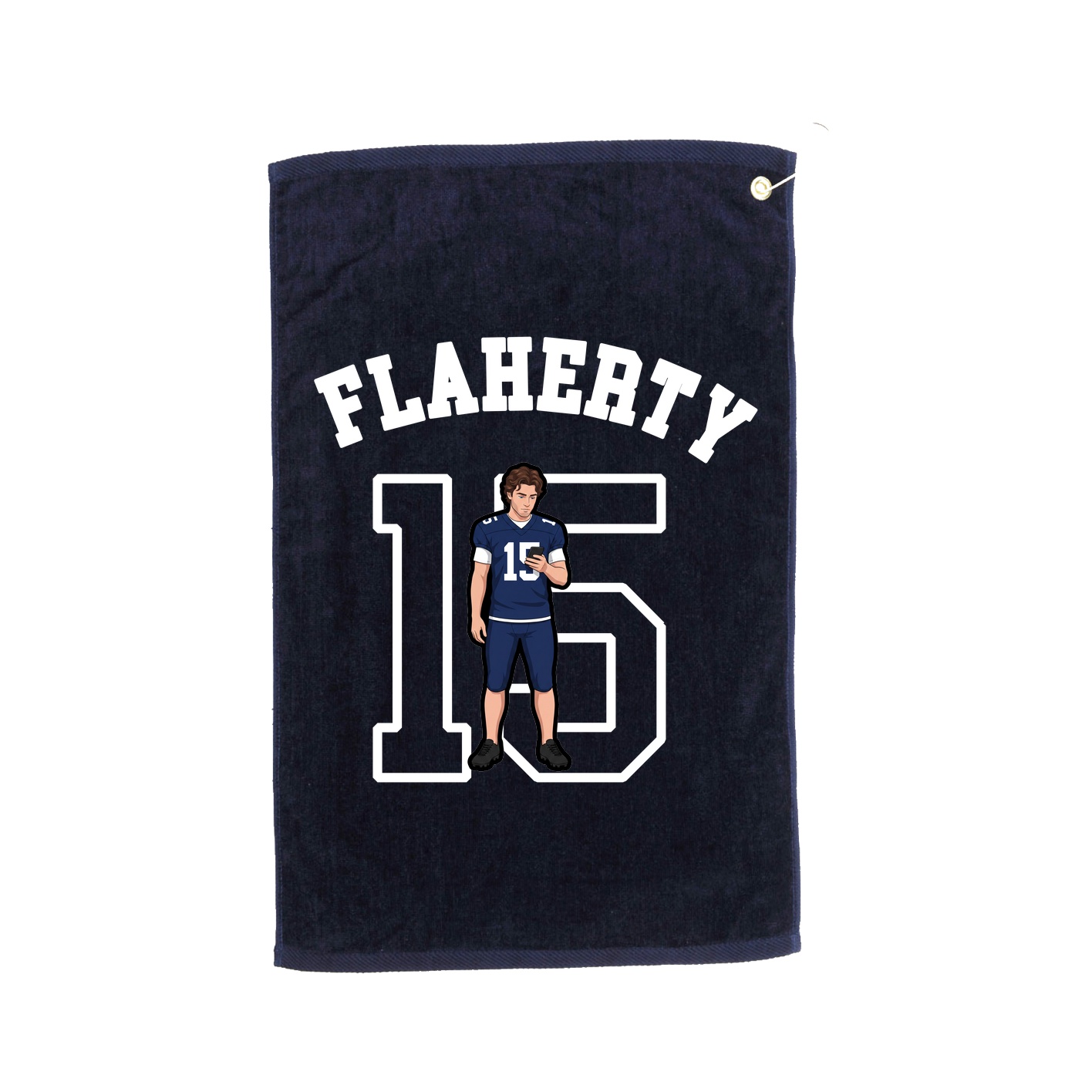 Golf Towel — Shirsey Arch in Navy