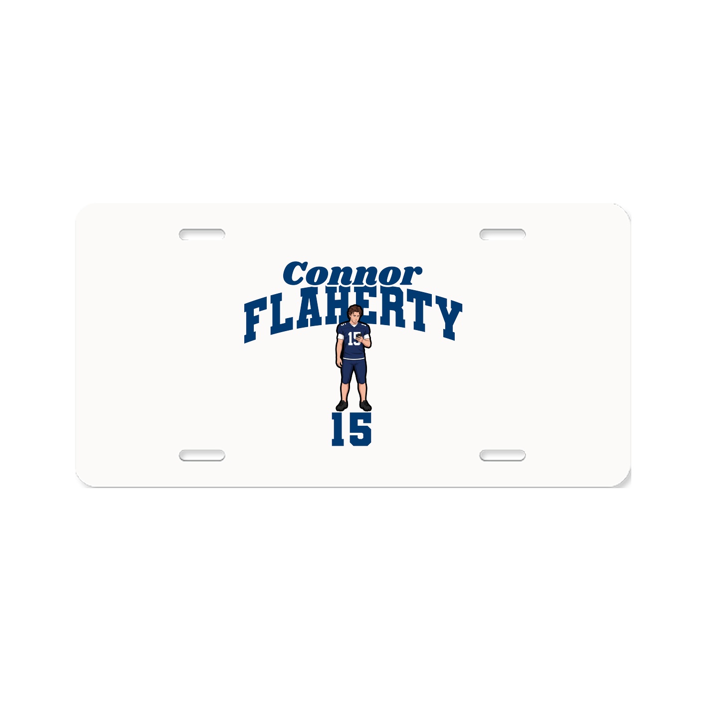 License Plate — Signature Arch in Classic
