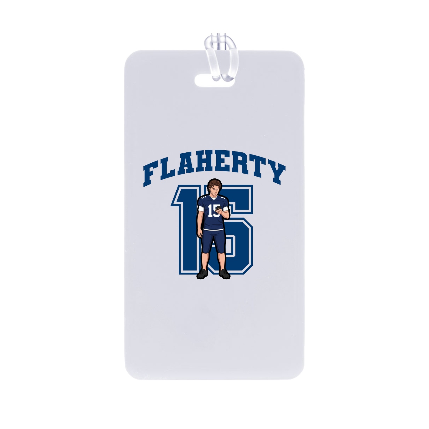 Bag Tag — Number in Classic