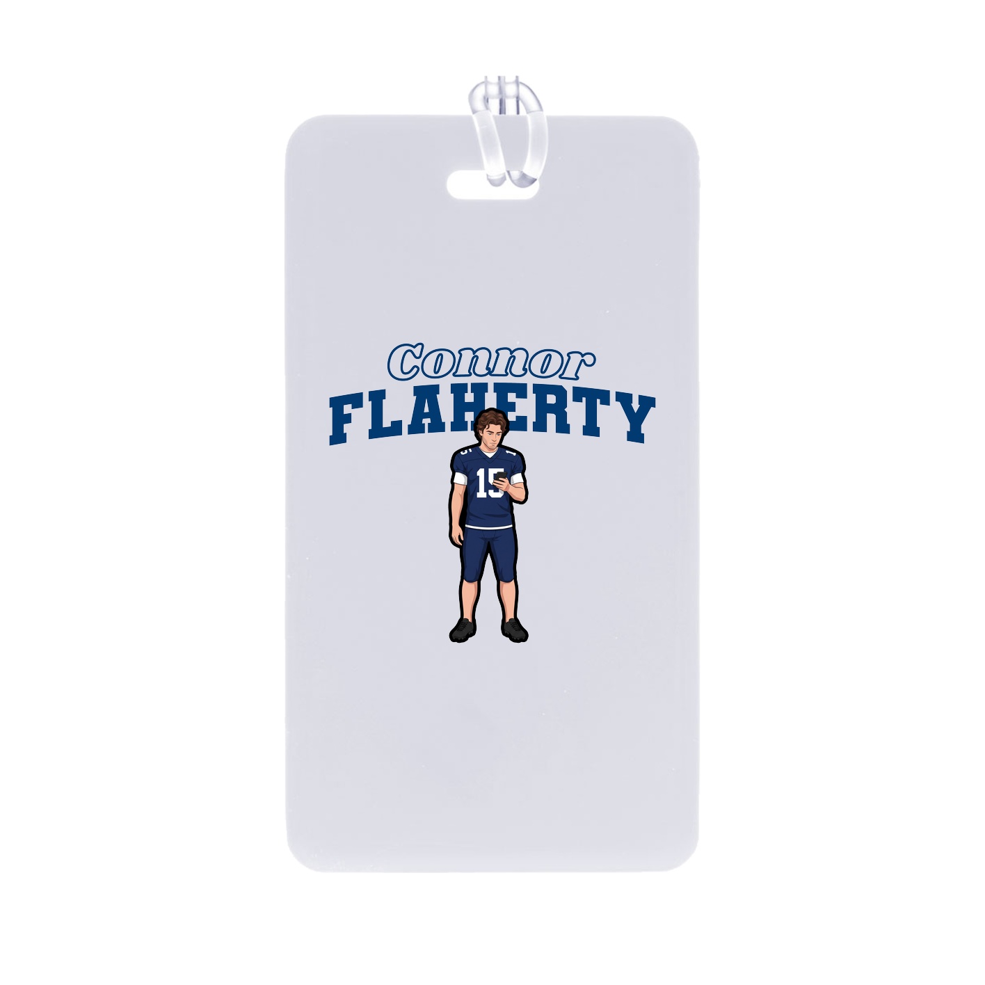 Bag Tag — Name Arch in Classic