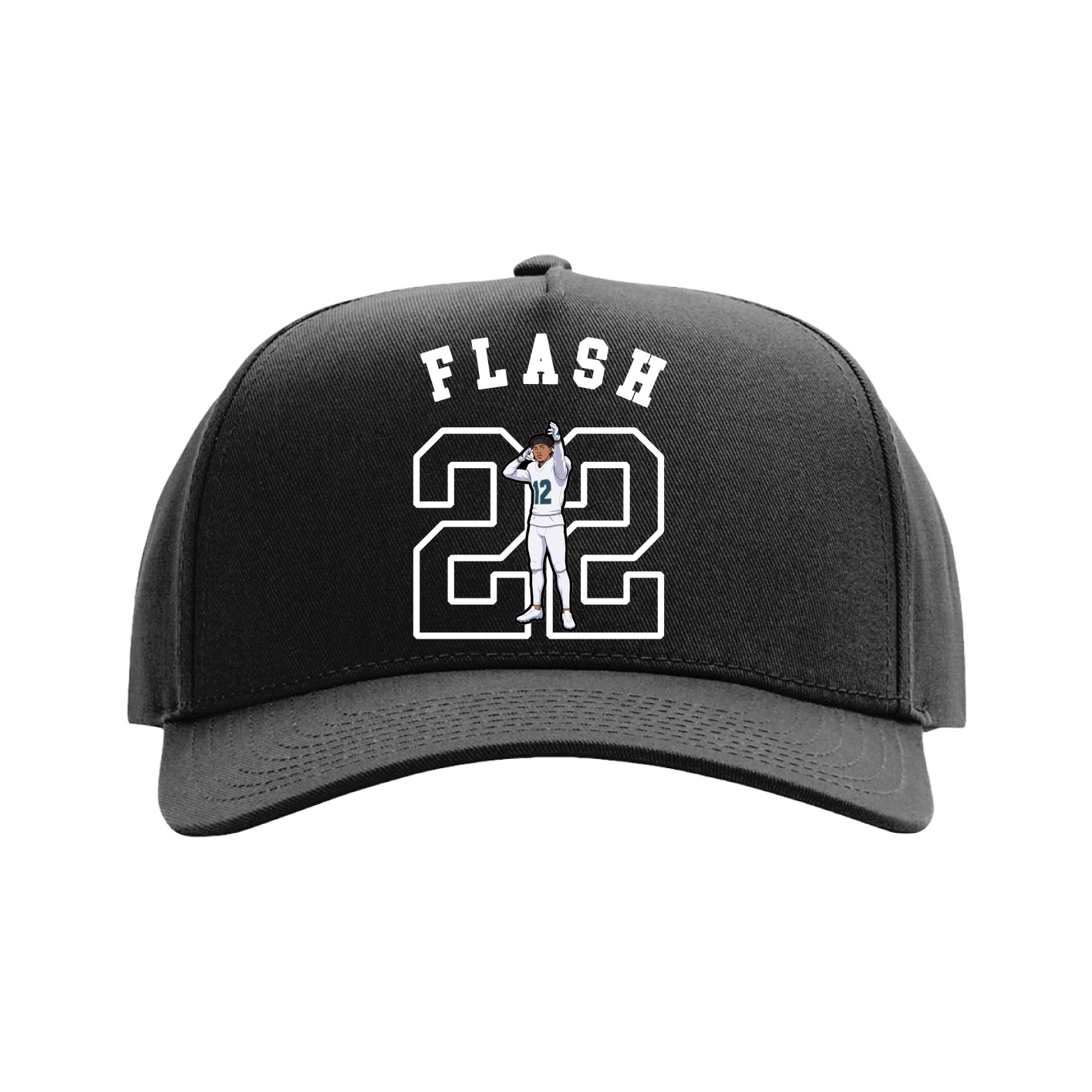 Full Fabric Five-Panel Champ Cap