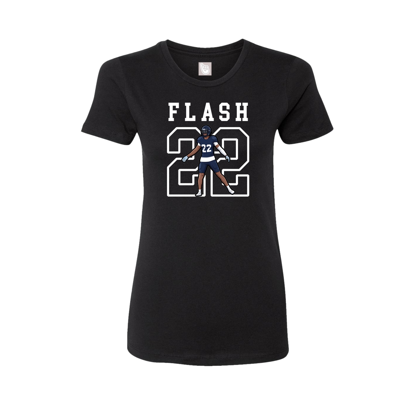 Fitted Women's Tee — Shirsey in Black