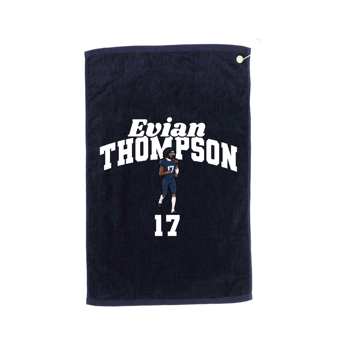 Golf Towel — Signature Arch in Navy