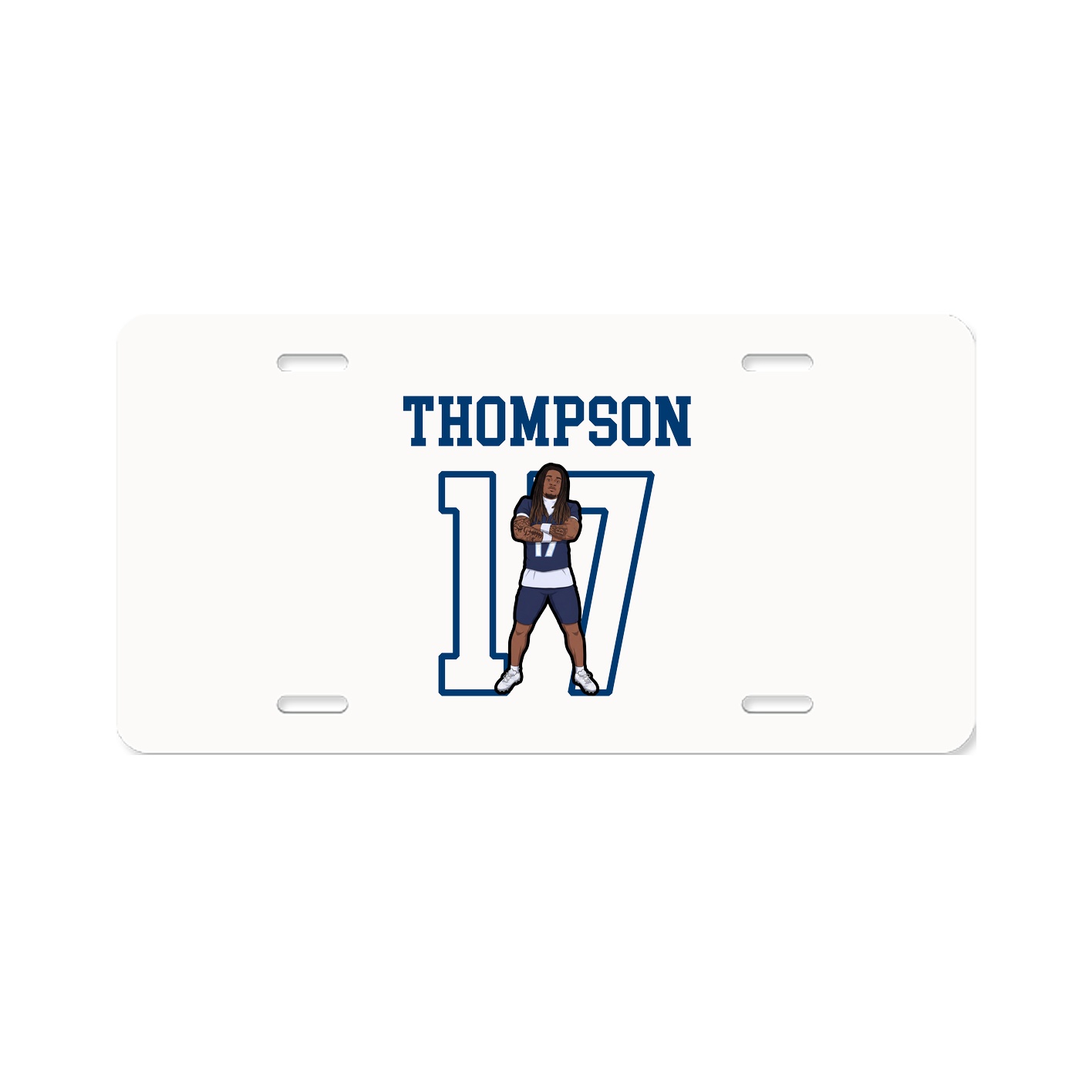 License Plate — Shirsey in Classic
