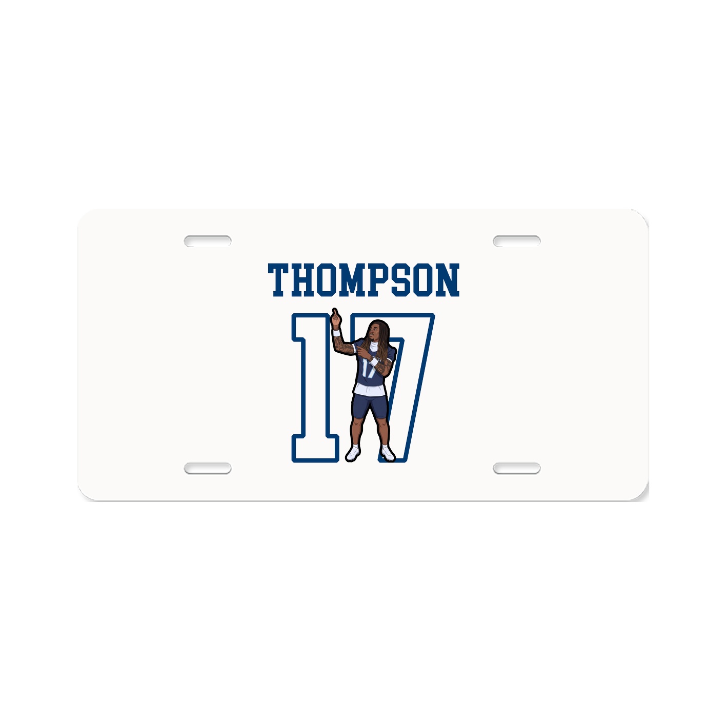 License Plate — Shirsey in Classic