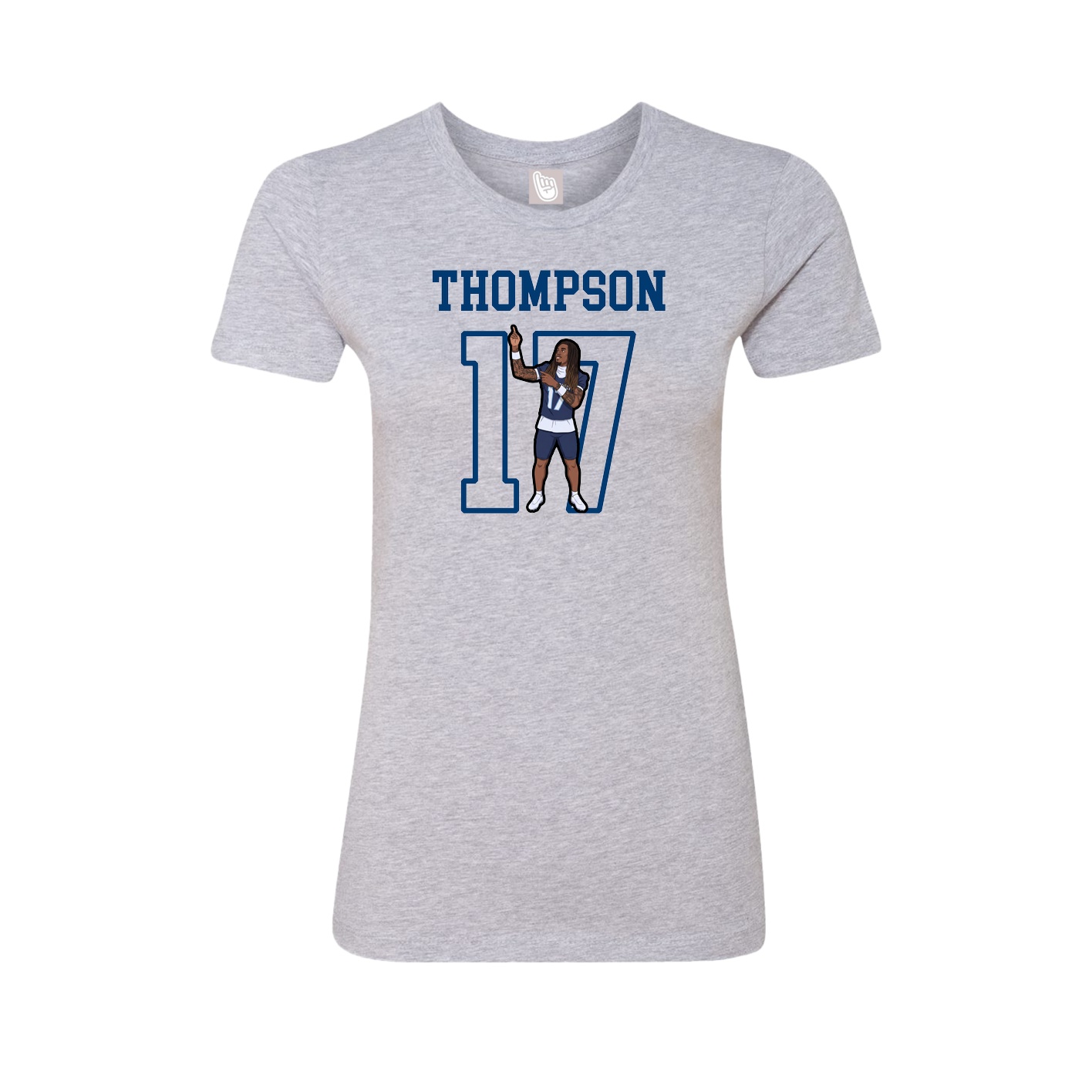 Fitted Women's Tee — Shirsey in Grey