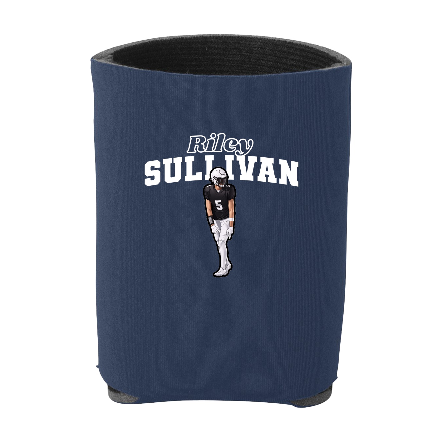 Can Holder — Name Arch in Navy