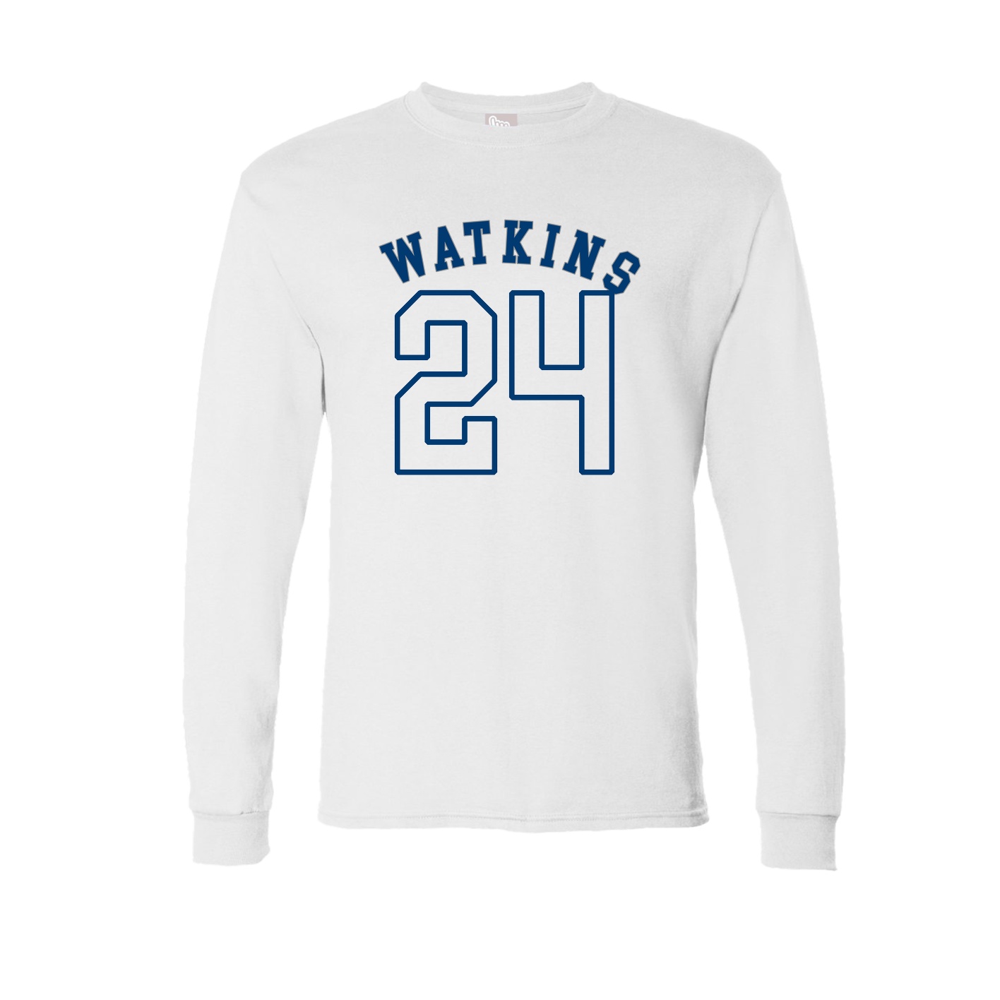 Long Sleeve Tee — Shirsey Arch in White