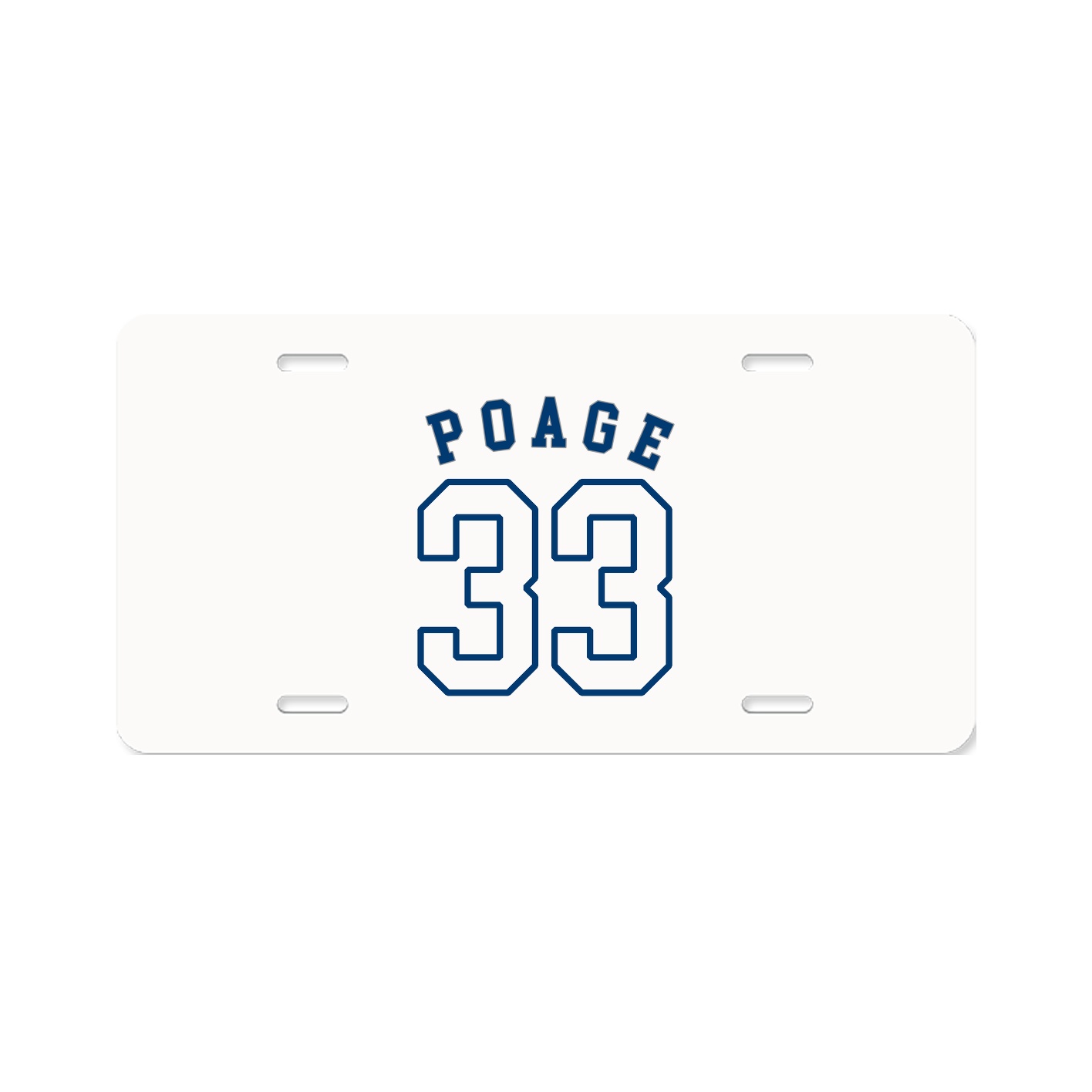 License Plate — Shirsey Arch in Classic