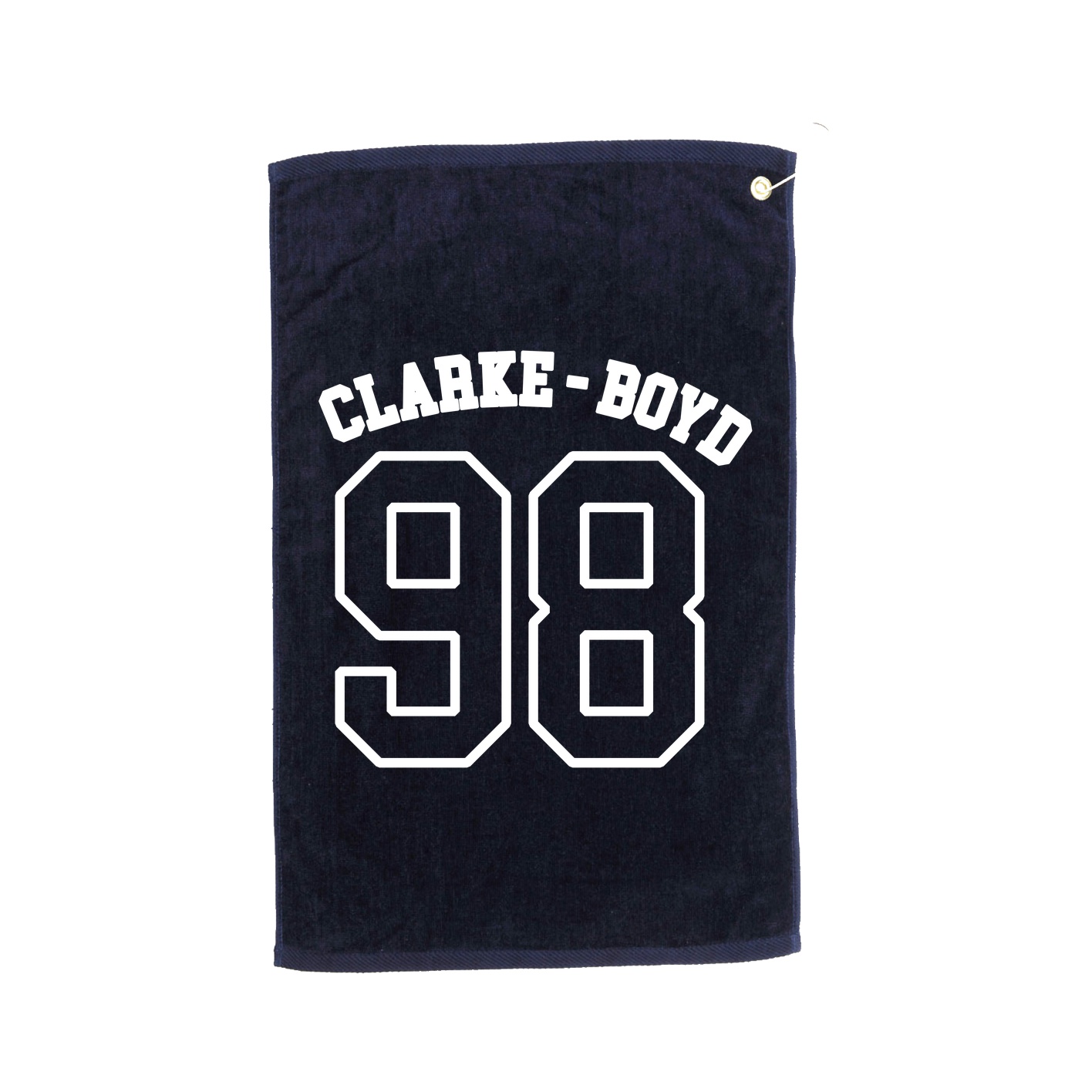 Golf Towel — Shirsey Arch in Navy