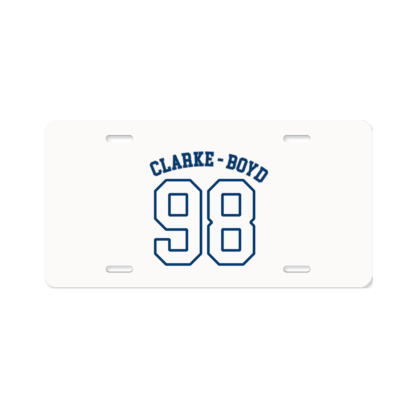 License Plate — Shirsey Arch in Classic