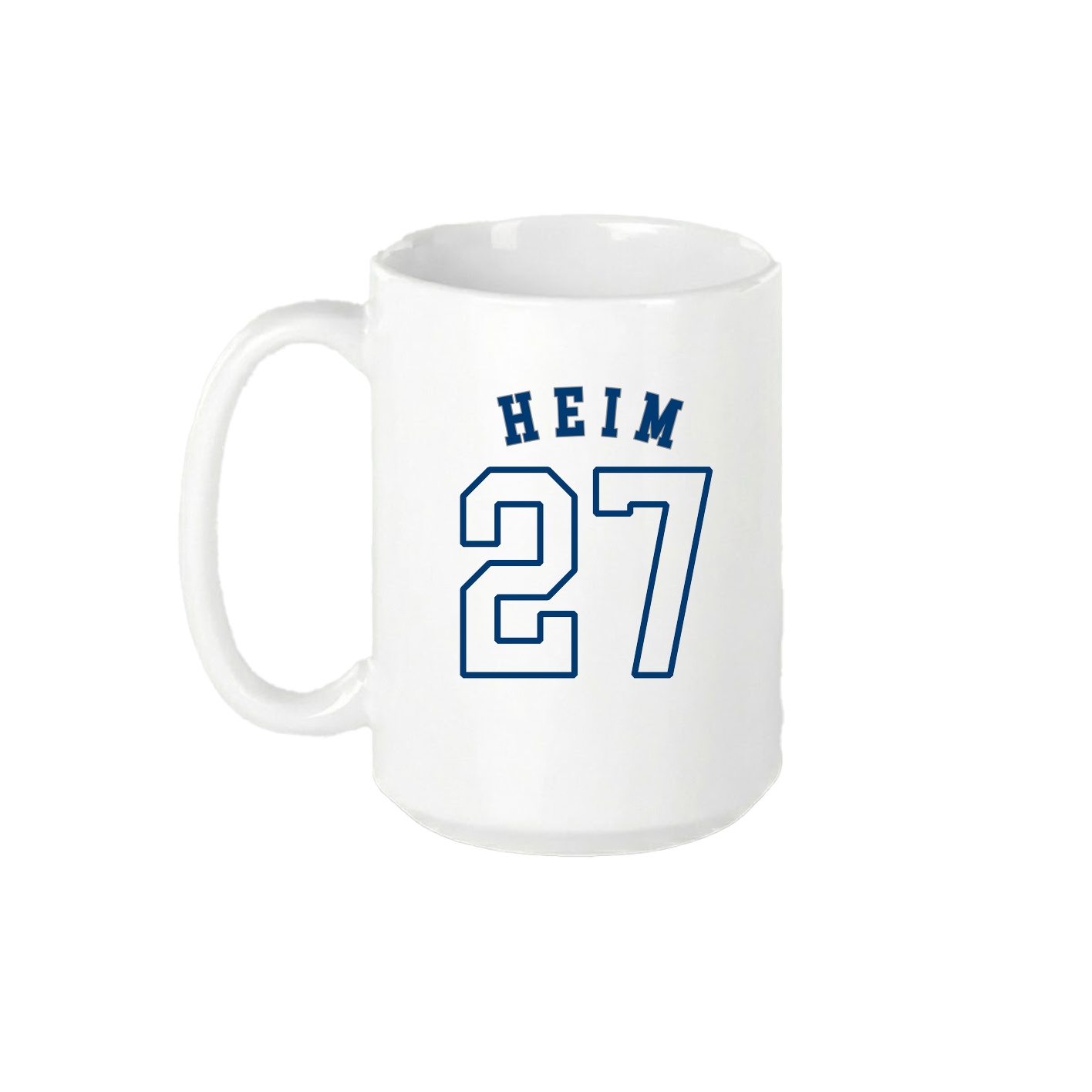15oz Coffee Mug — Shirsey Arch in White