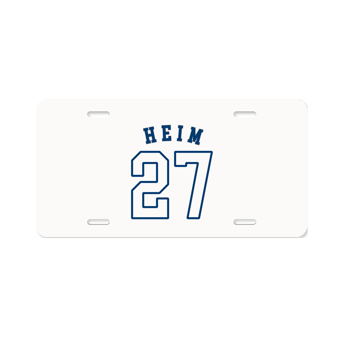 License Plate — Shirsey Arch in Classic