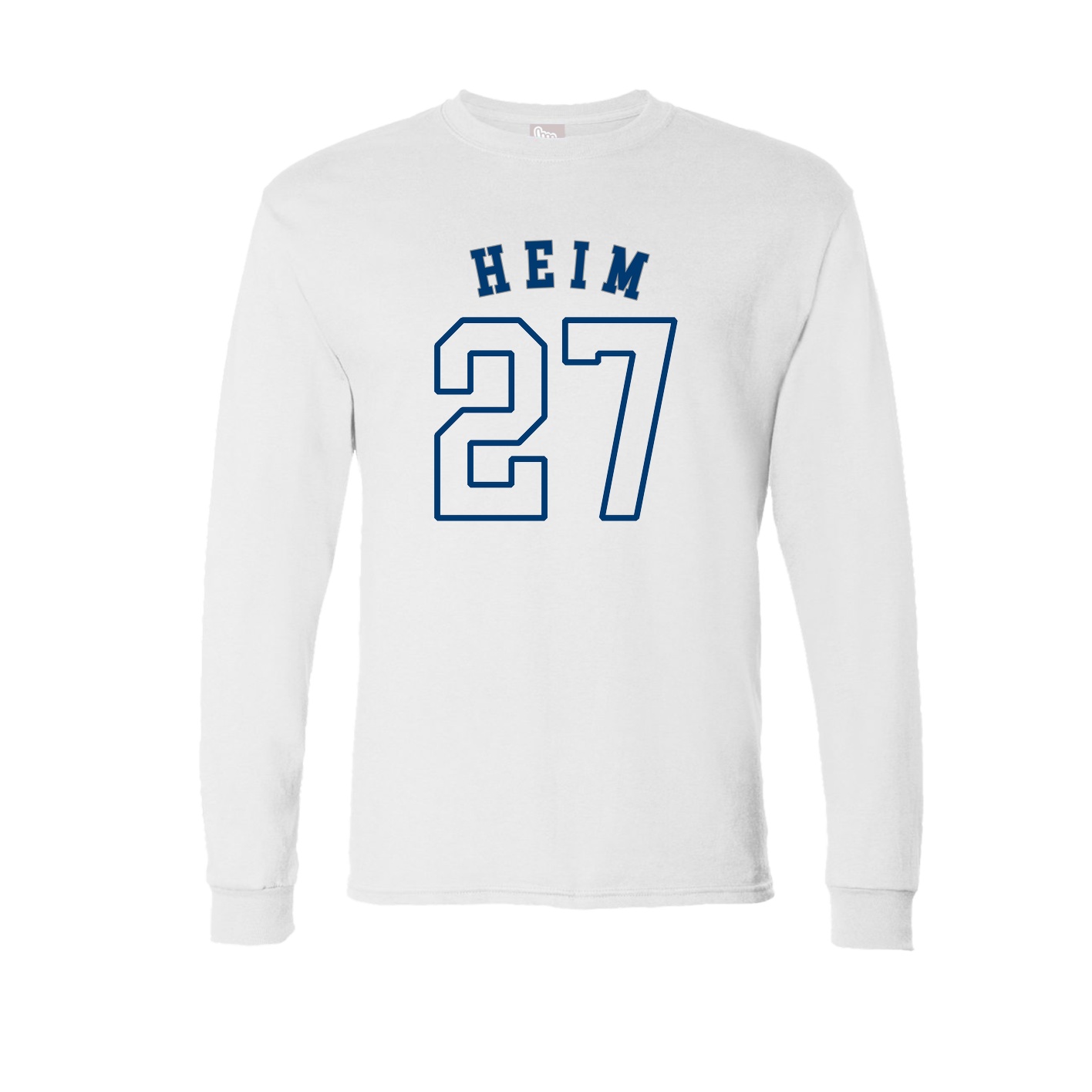 Long Sleeve Tee — Shirsey Arch in White