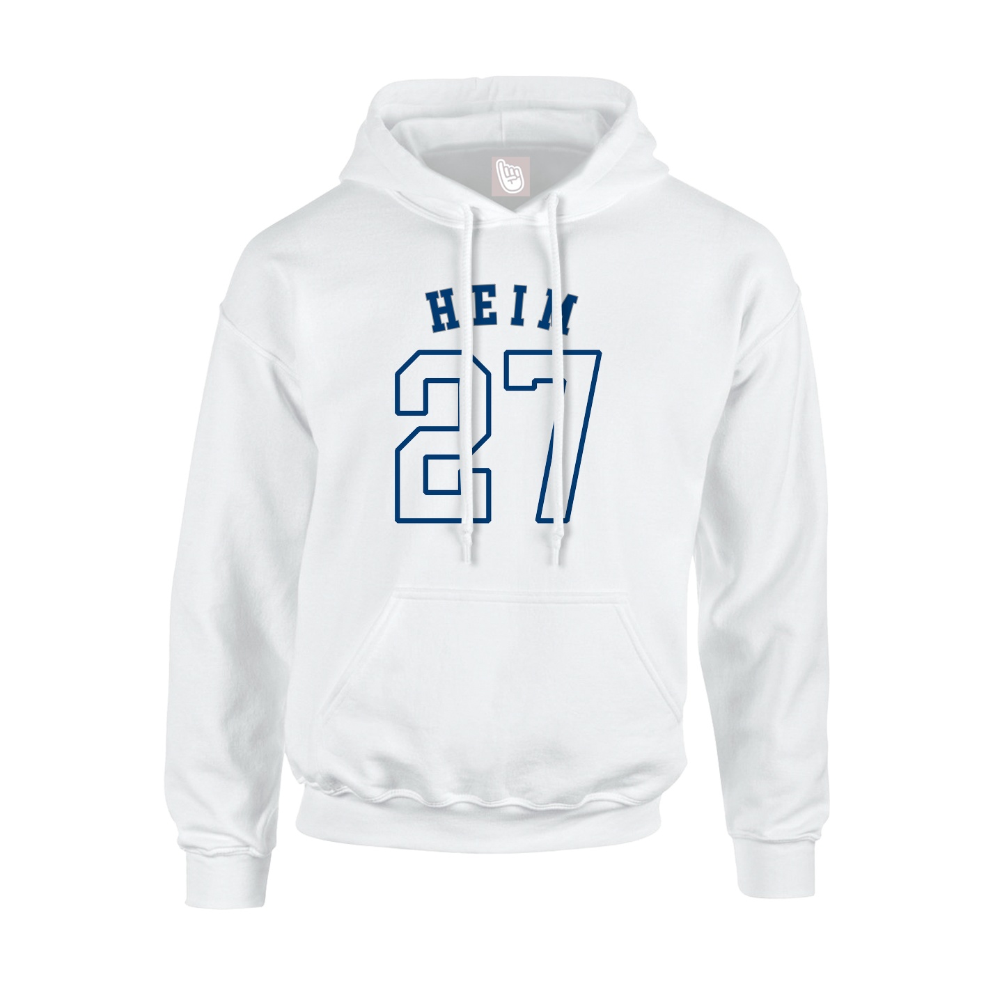 Hoodie — Shirsey Arch in White